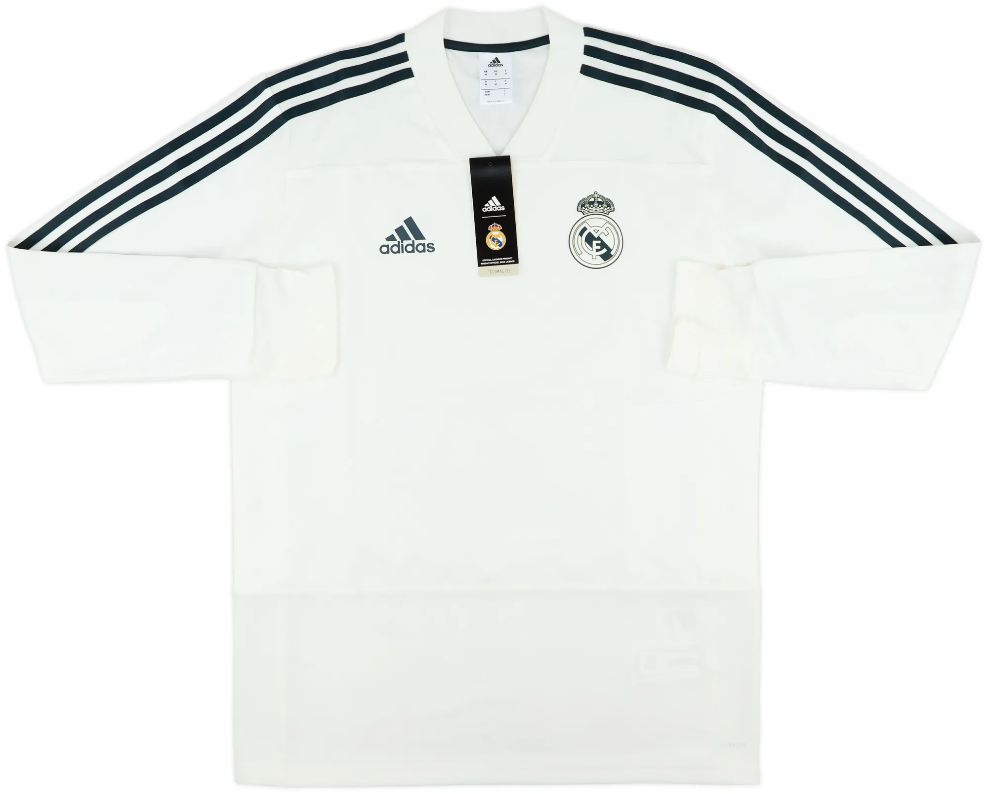 adidas Real Madrid Mens SS Home Shirt 2018/19