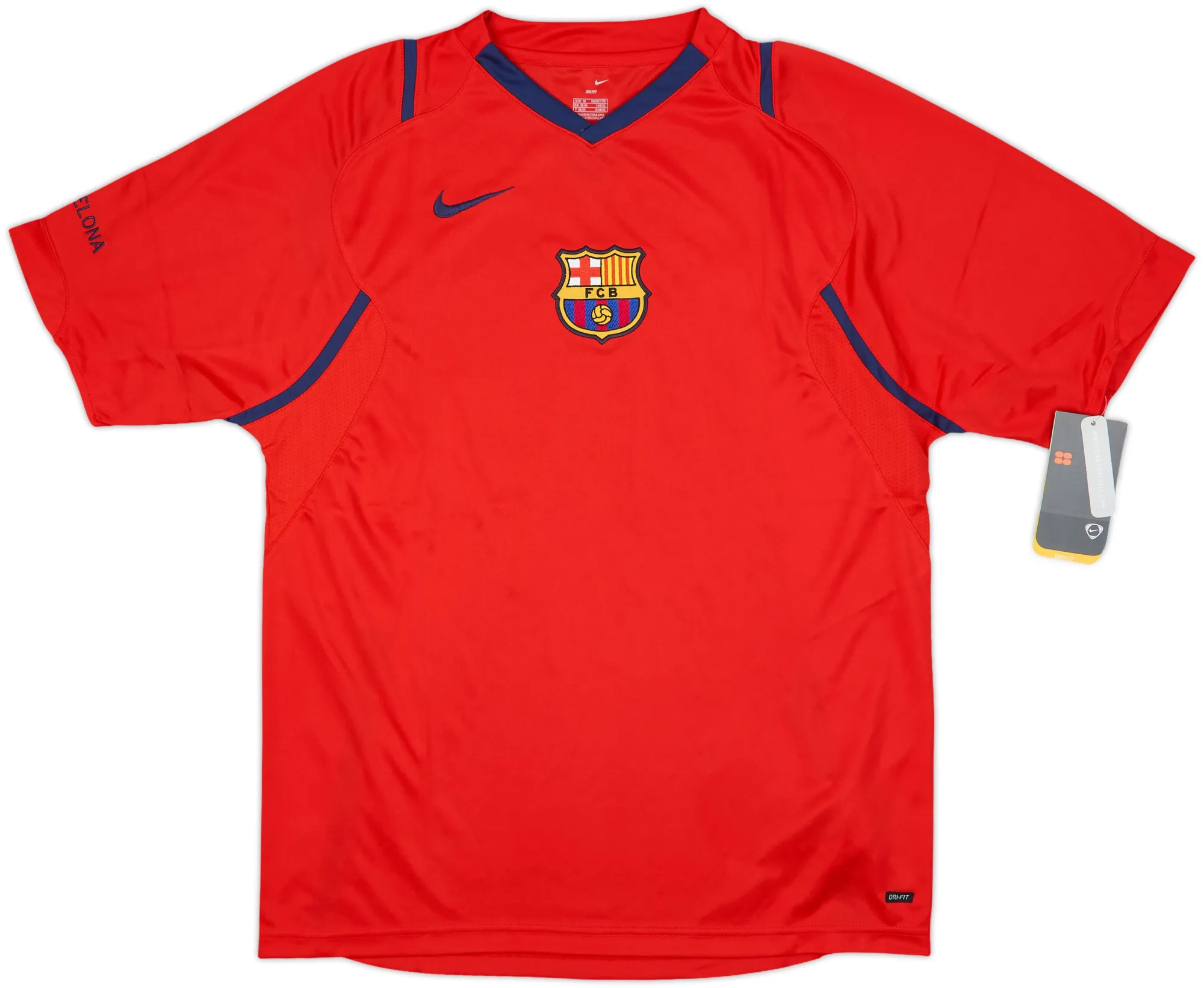 Nike Barcelona Mens SS Home Shirt 2006/07