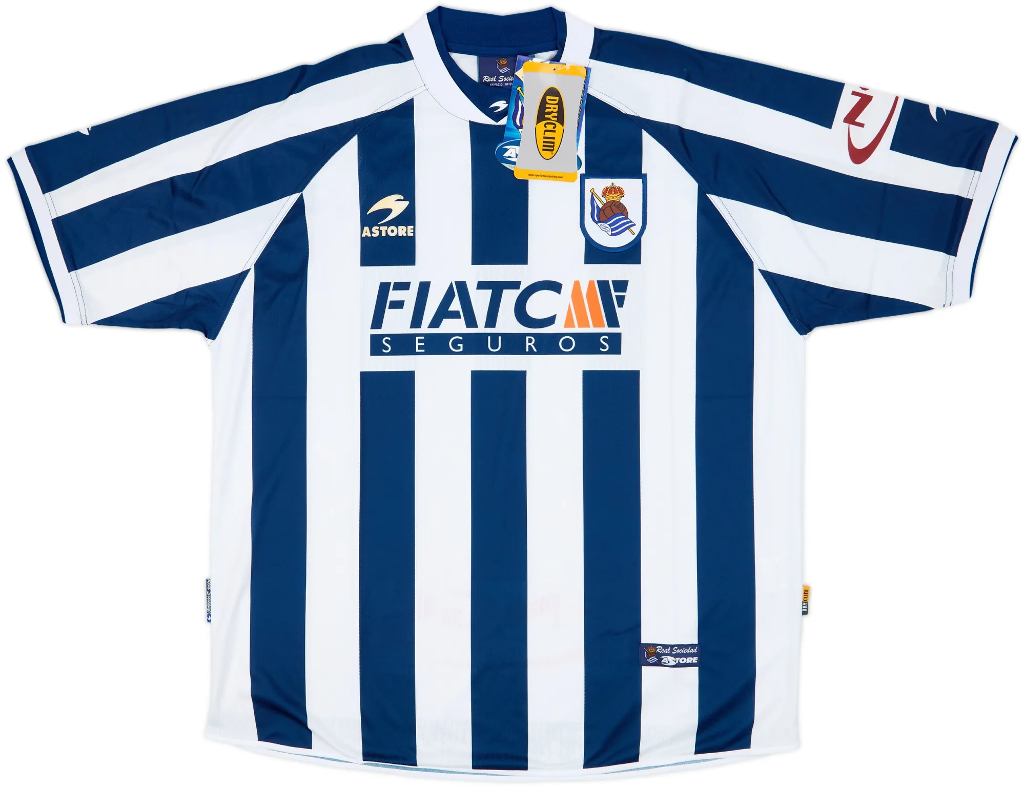 Astore Real Sociedad Mens SS Home Shirt 2003/04