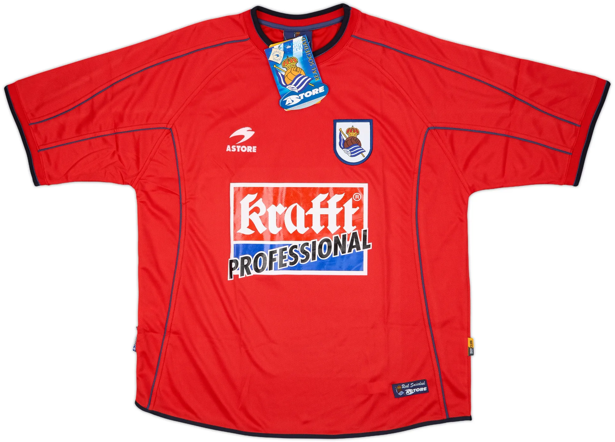 Astore Real Sociedad Mens SS Away Shirt 2002/03