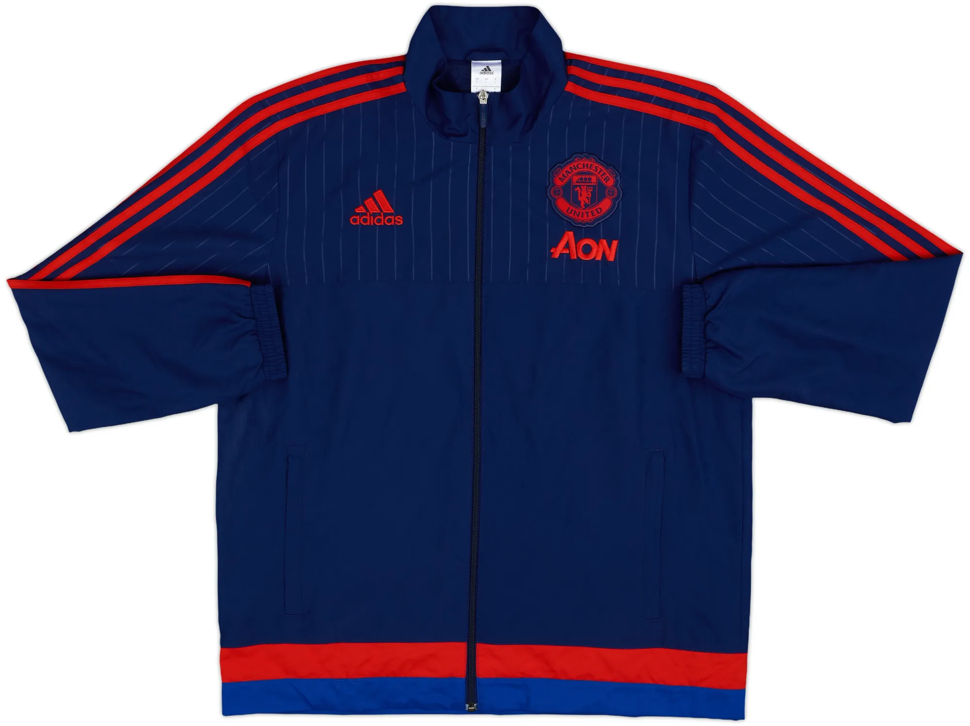2015-16 Manchester United adidas Track Jacket - 10/10 - (L)