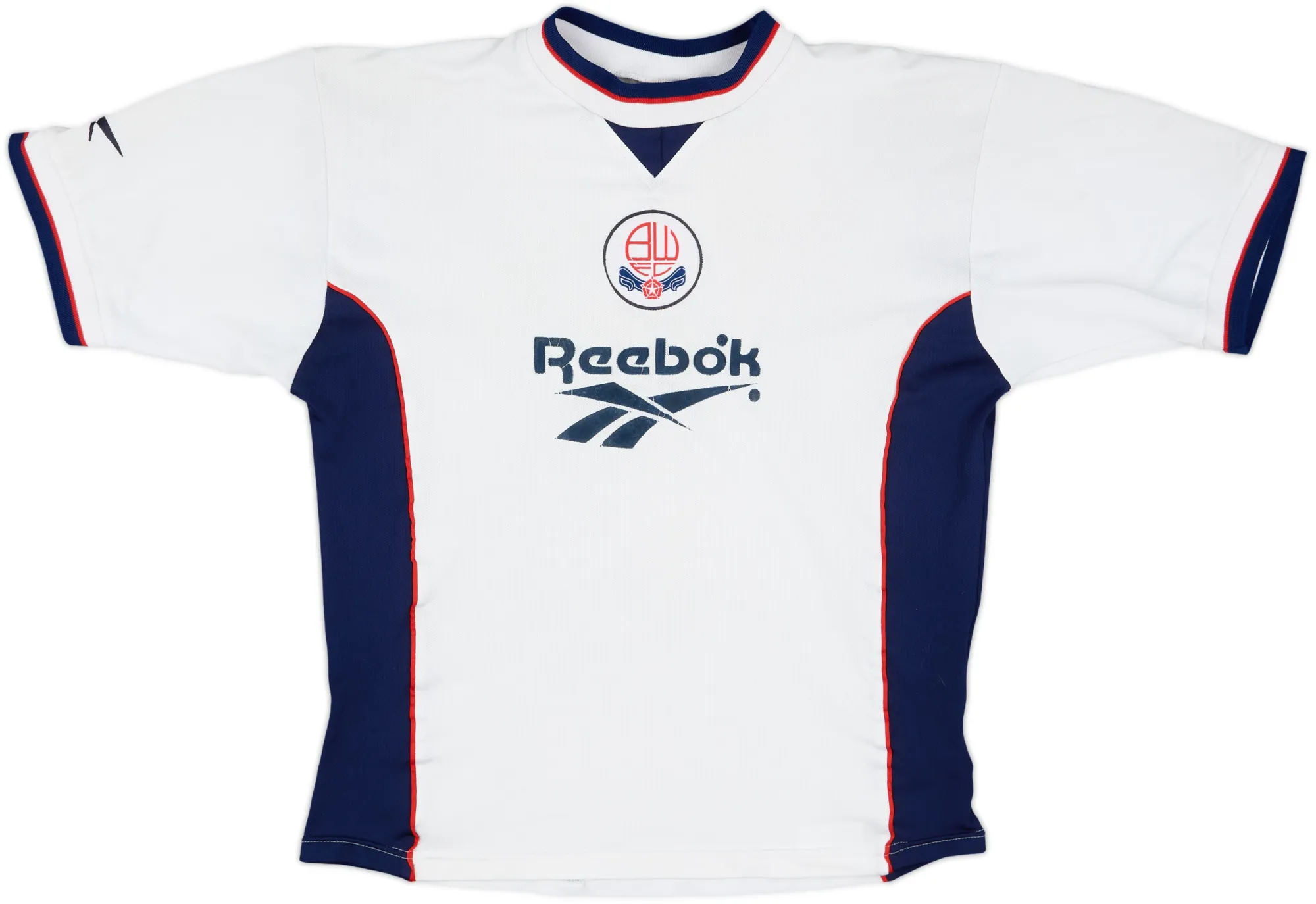 Reebok Bolton Wanderers Mens SS Home Shirt 1997/98