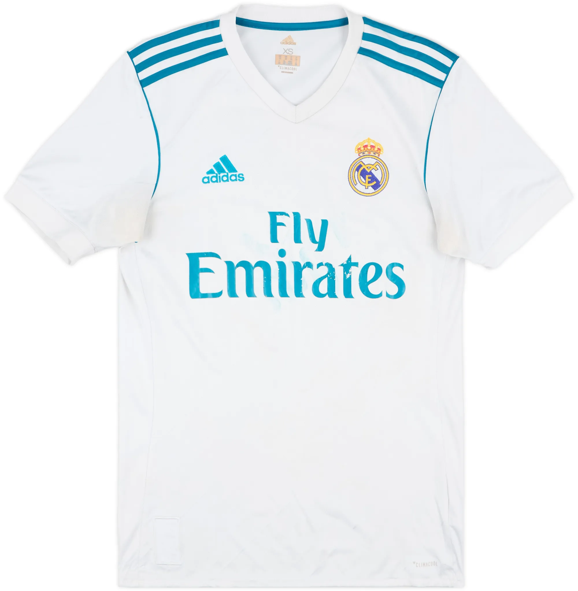 adidas Real Madrid Mens SS Home Shirt 2017/18
