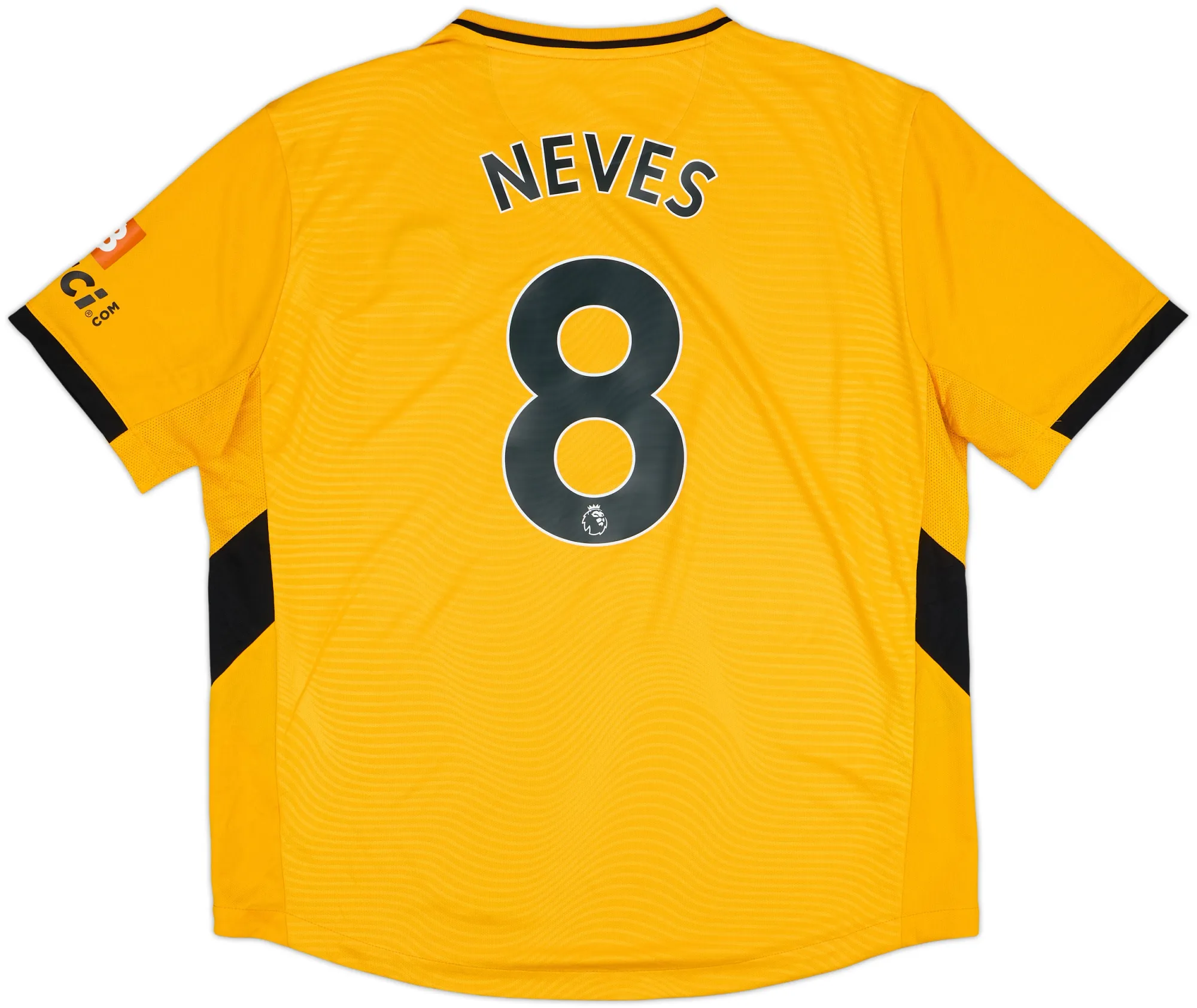 Castore Wolverhampton Wanderers Mens SS Home Shirt 2021/22