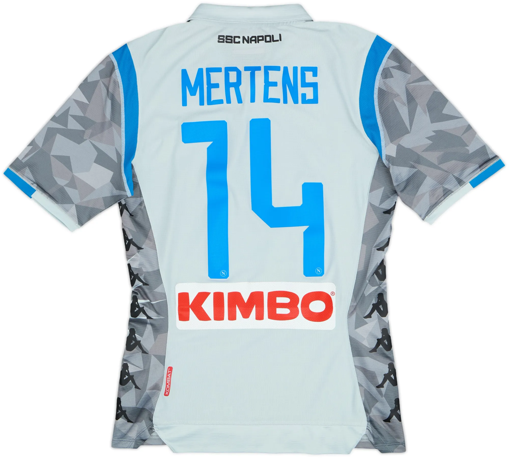 Kappa Napoli Mens SS Player Issue Third Shirt 2018/19