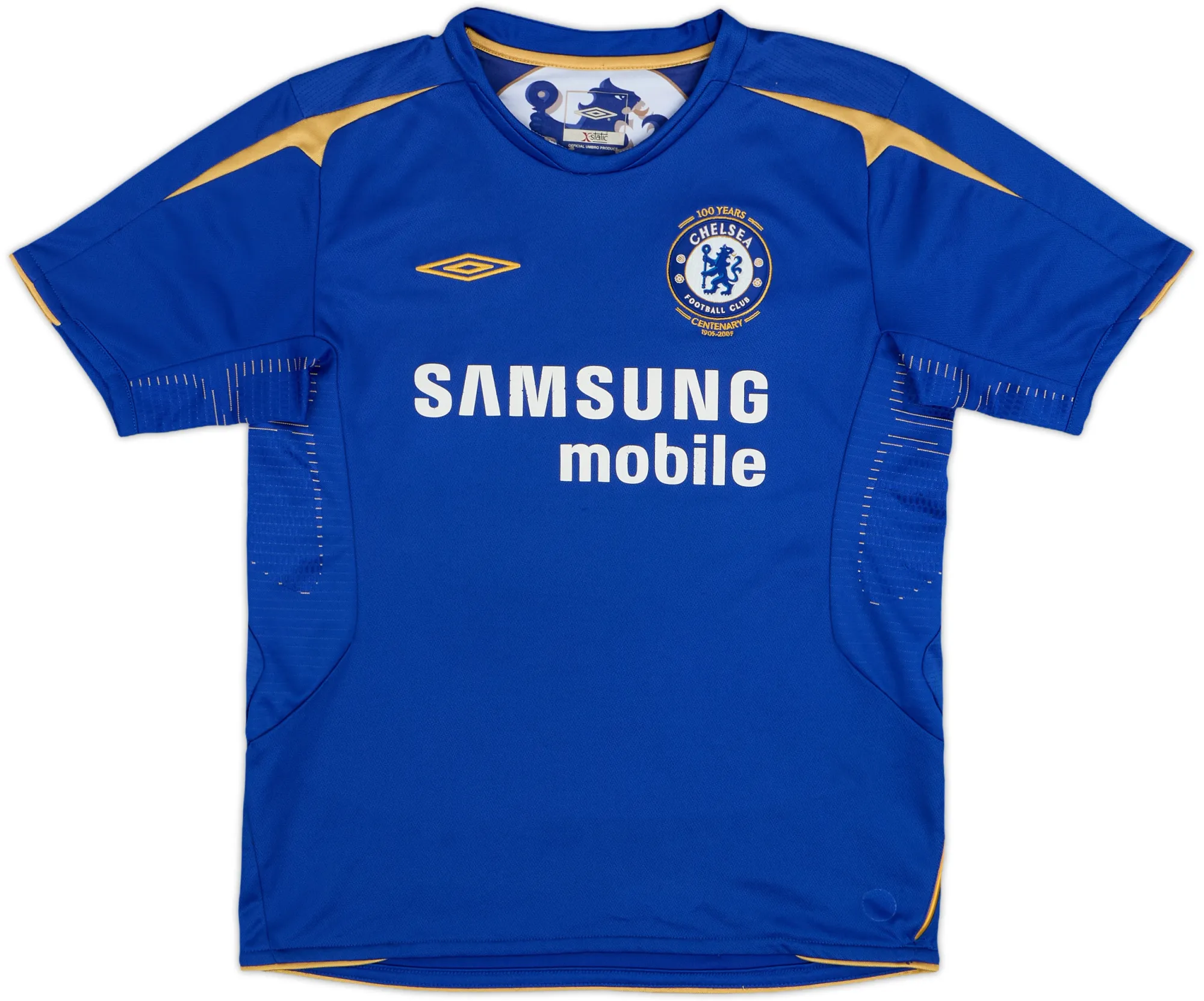Umbro Chelsea Boys SS Home Shirt 2005/06