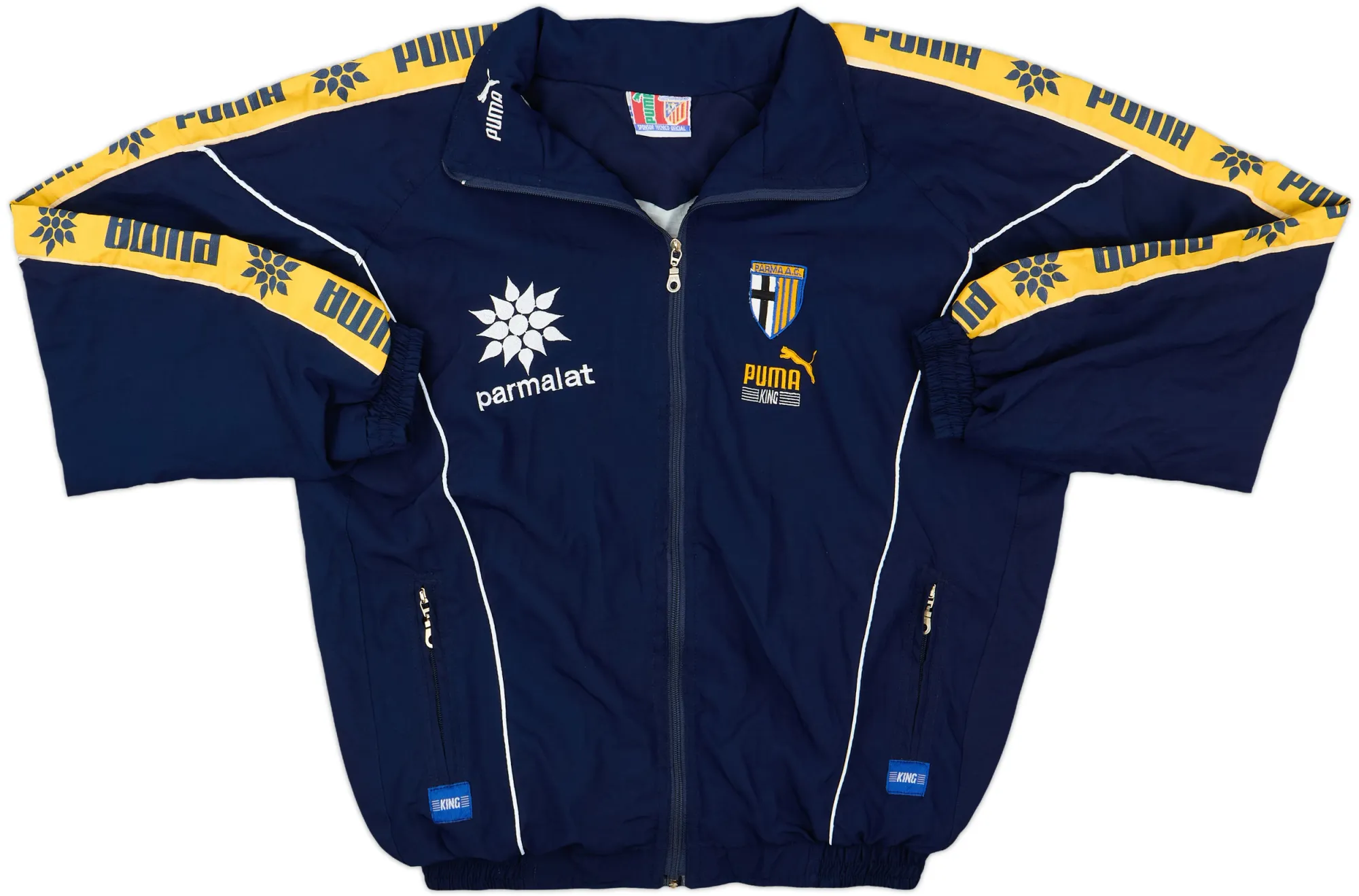 1995-96 Parma Puma Track Jacket - 9/10 - (L)
