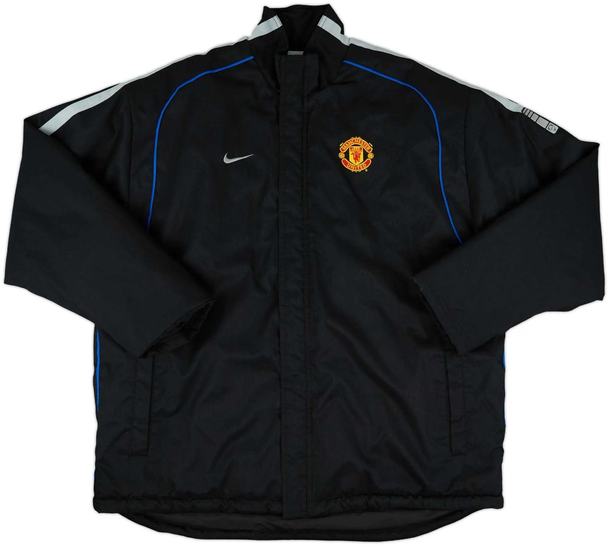 2002-03 Manchester United Nike Padded Bench Coat - 9/10 - (XL)