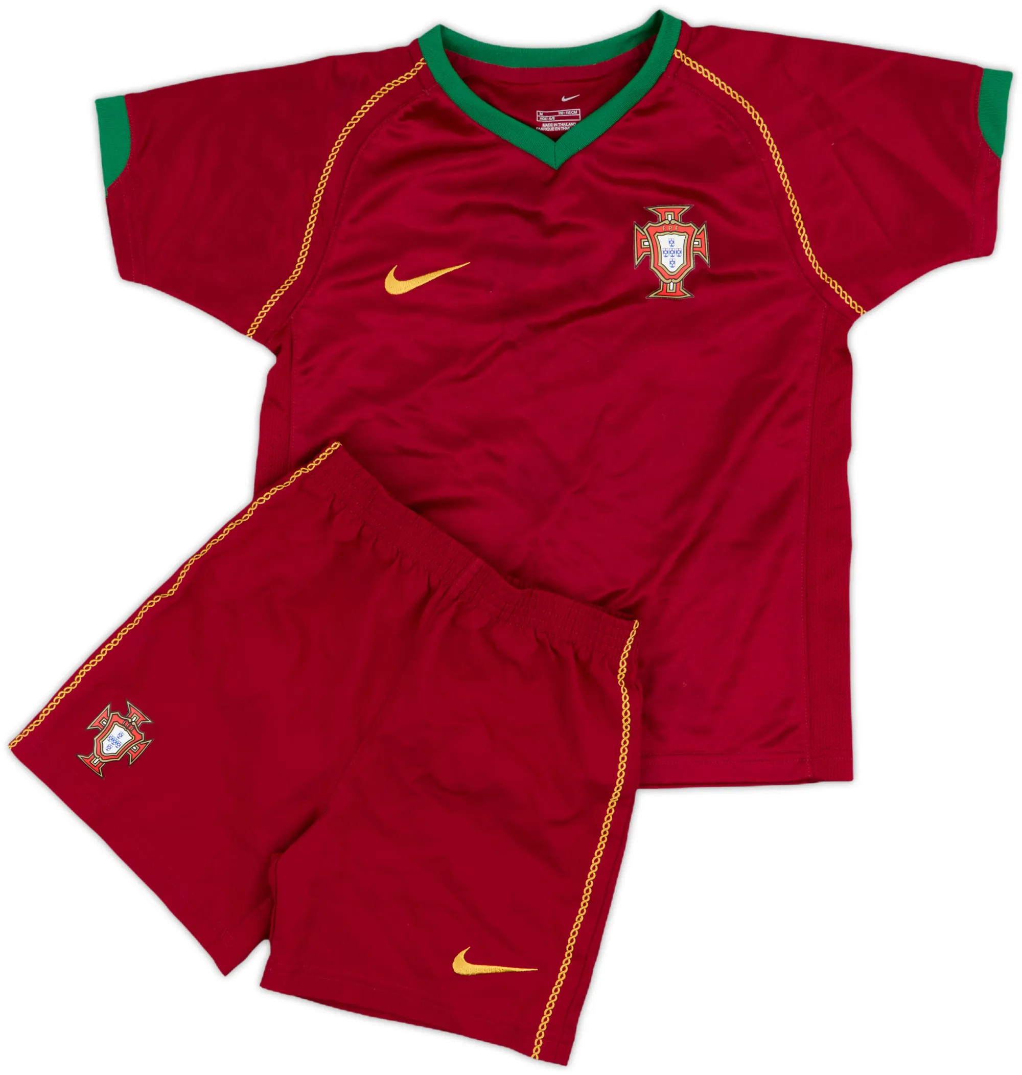 Nike Portugal Mens SS Home Shirt 2006