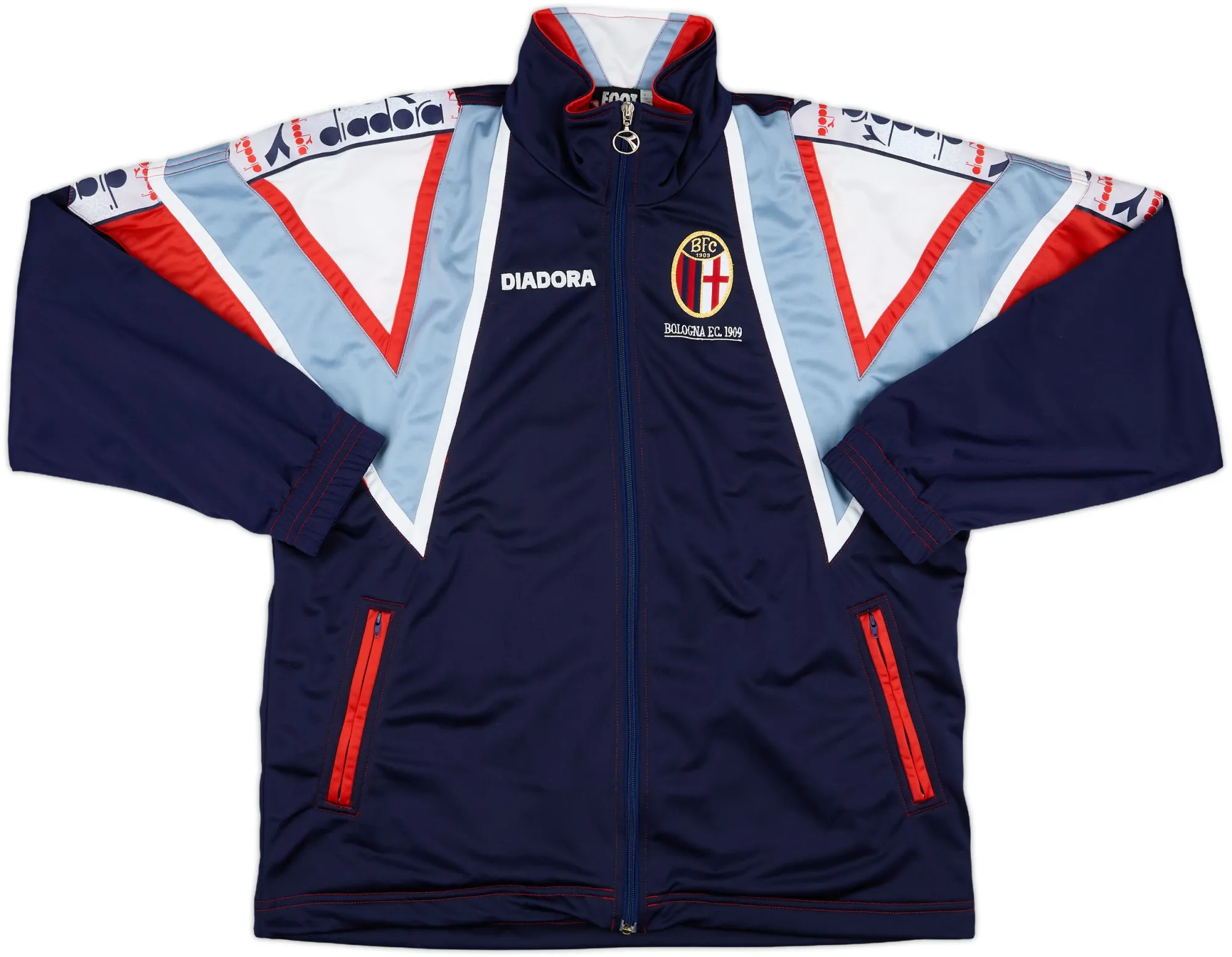 1996-97 Bologna Diadora Track Jacket - 10/10 - (M)