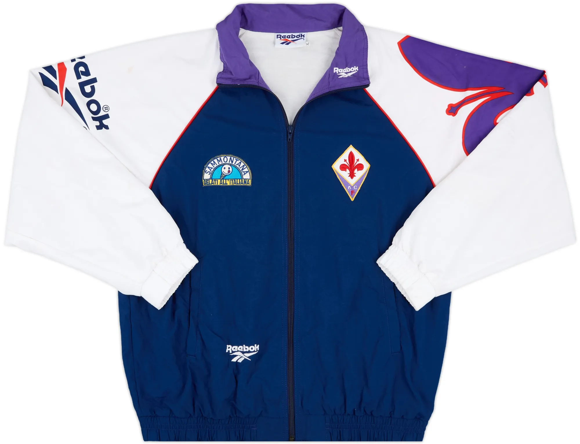 1995-97 Fiorentina Reebok Track Jacket - 5/10 - (XL)