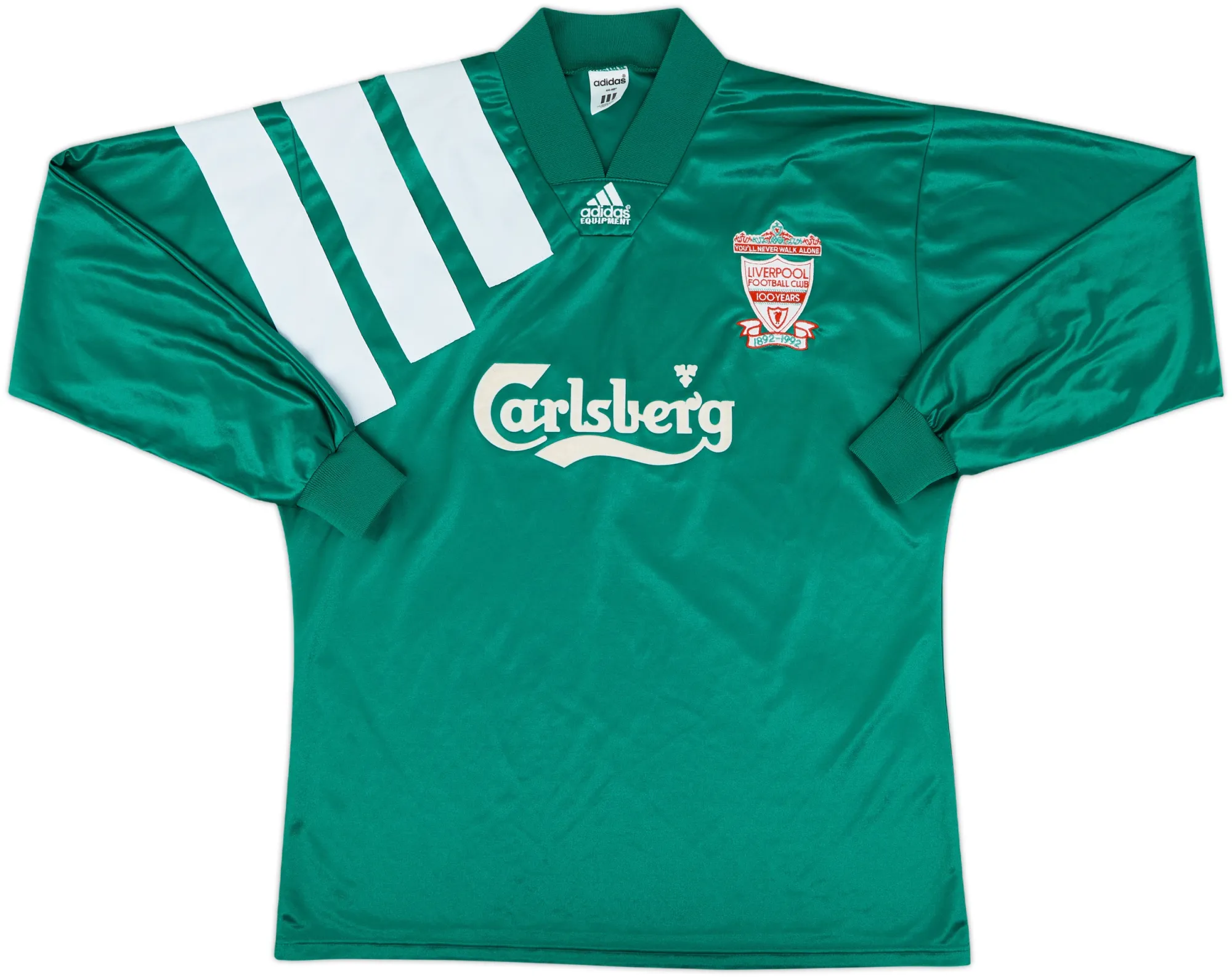 adidas Liverpool Mens LS Player Issue Away Shirt 1992/93