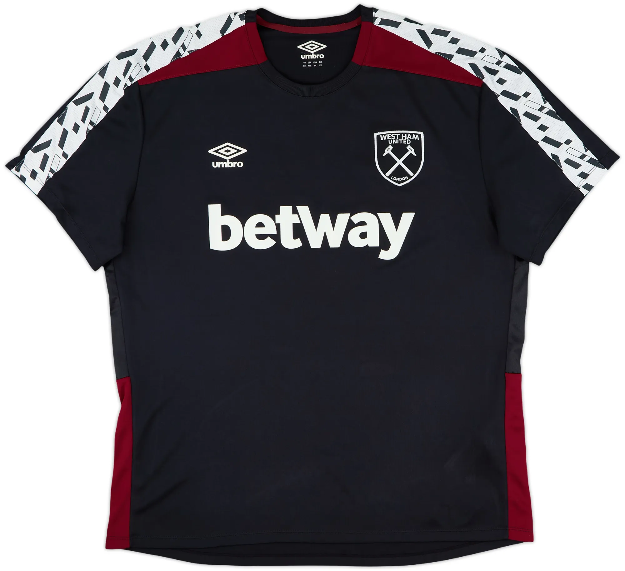 Umbro West Ham United Mens SS Home Shirt 2019/20
