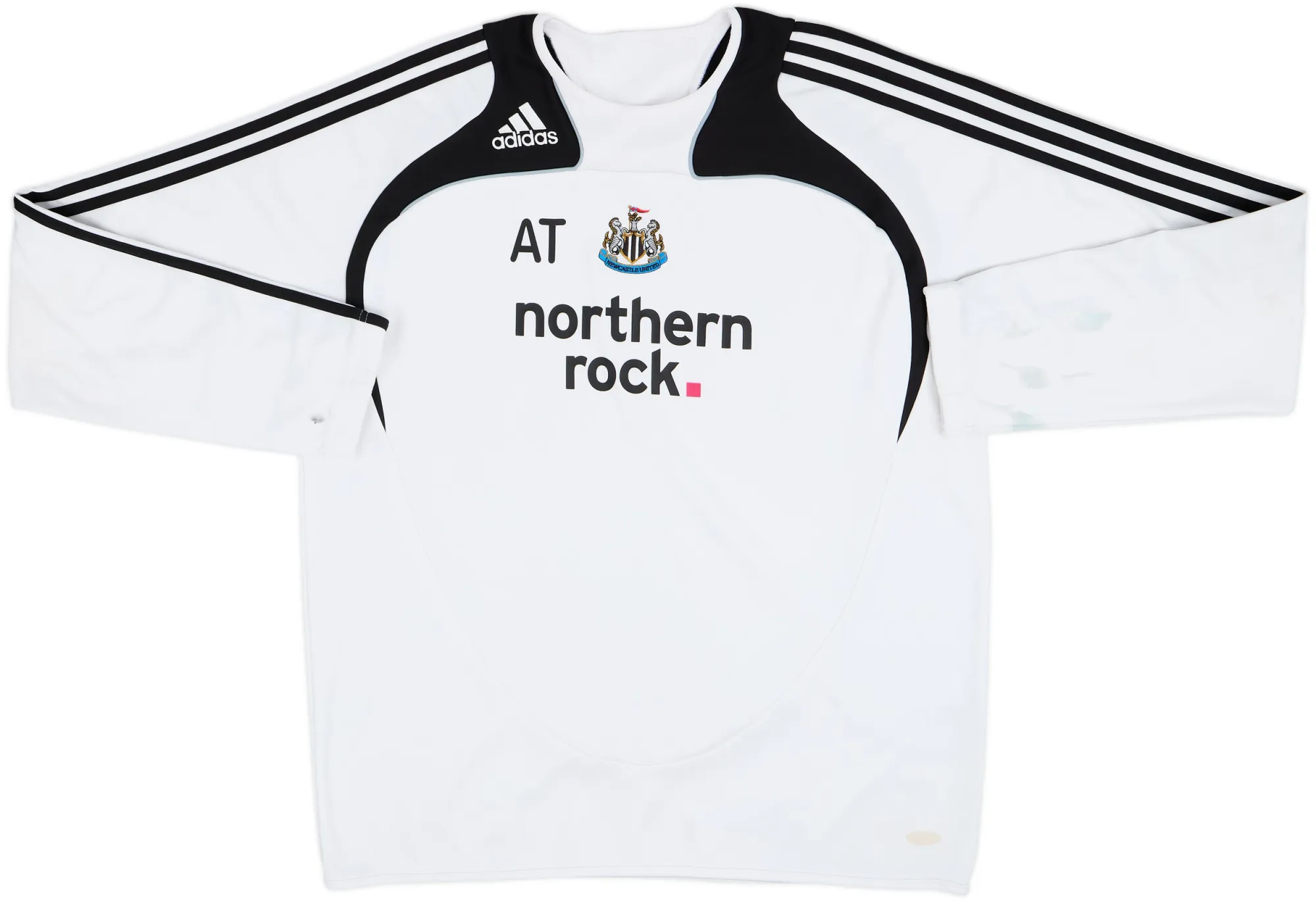 adidas Newcastle United Mens SS Home Shirt 2008/09