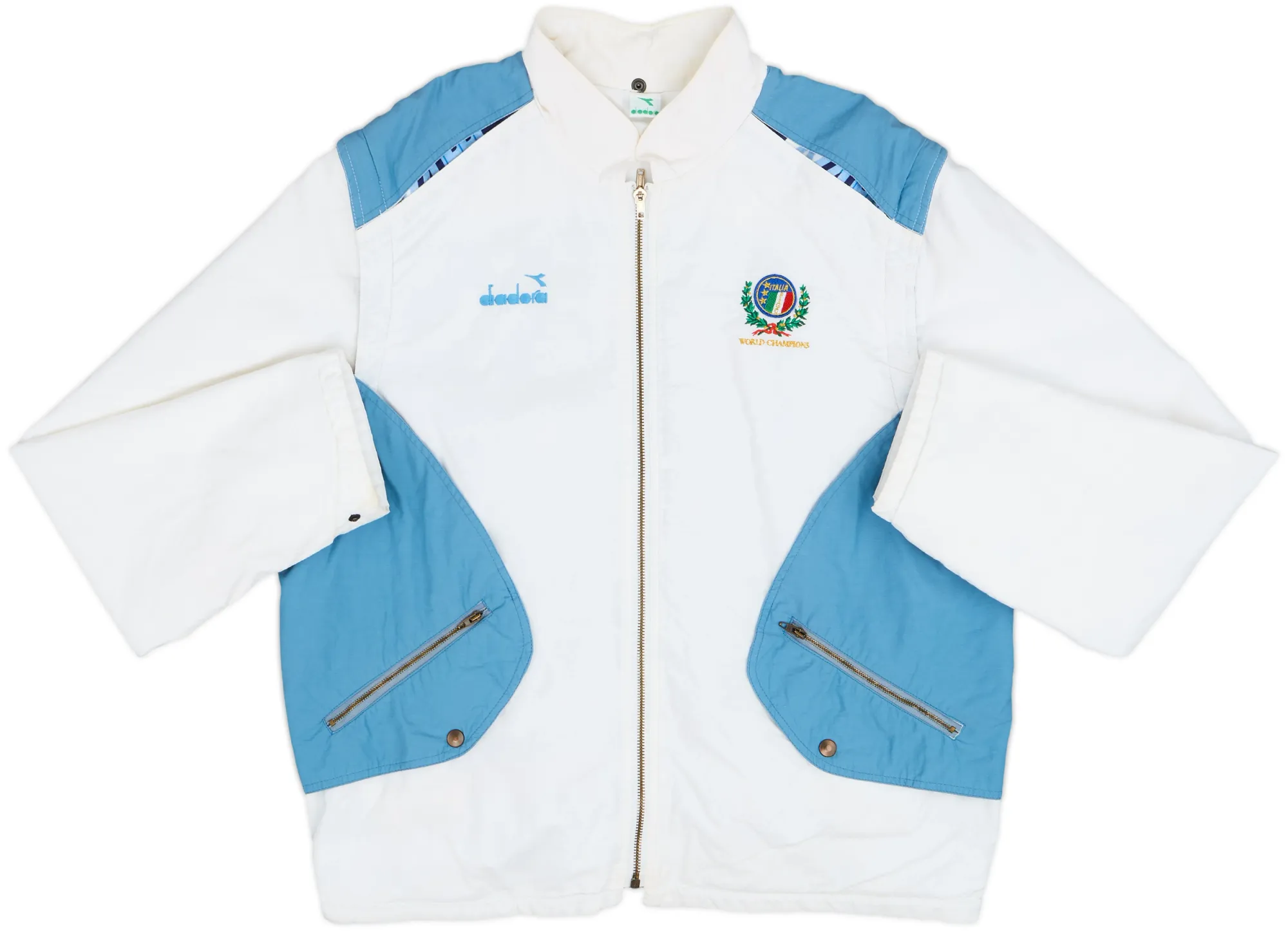 1990 Italy Diadora Track Jacket - 8/10 - (XL)