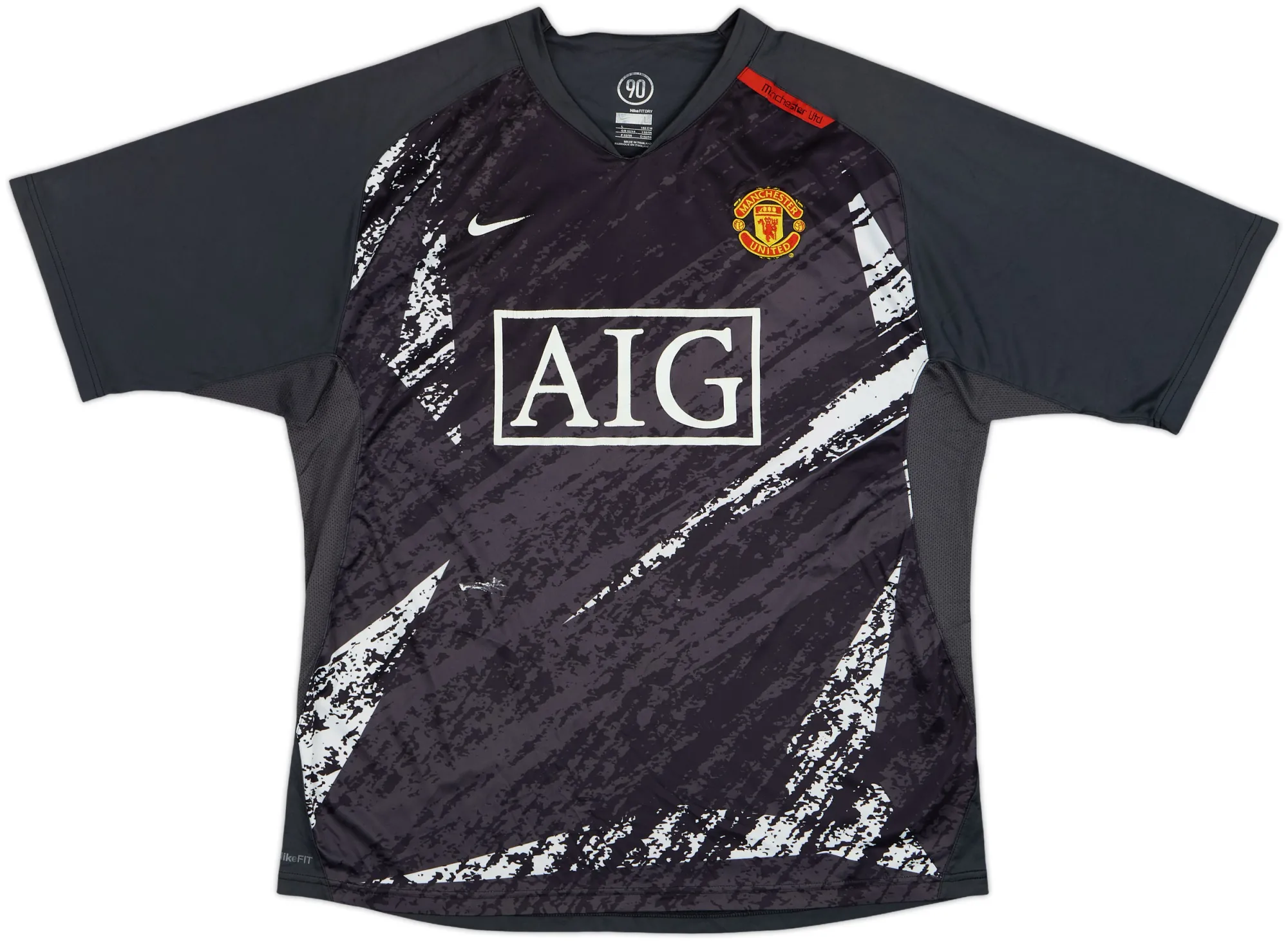Nike Manchester United Mens SS Home Shirt 2007/08
