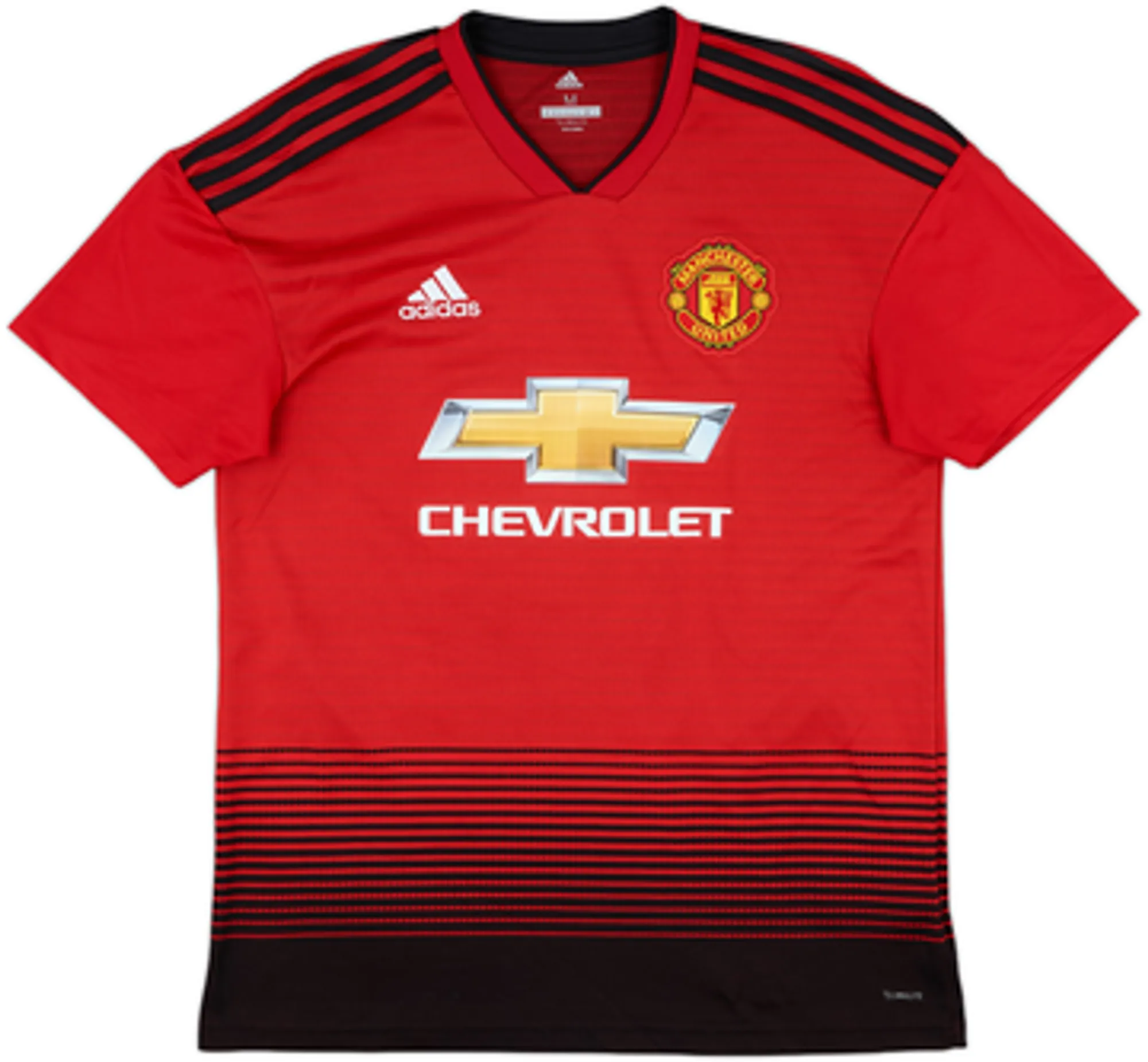 adidas Manchester United Boys SS Home Shirt 2018/19