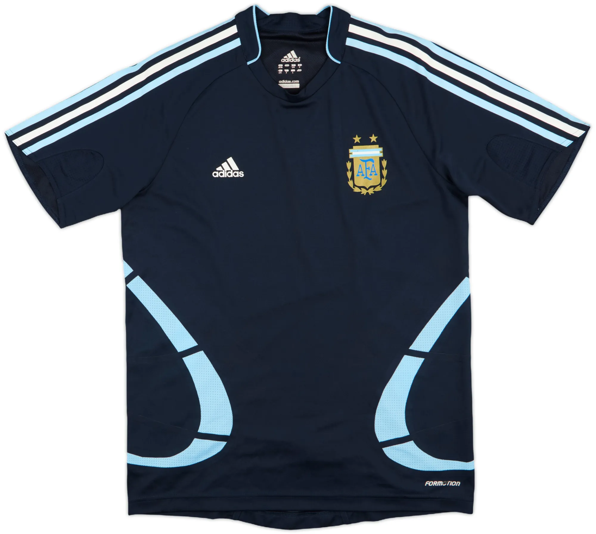 adidas Argentina Mens SS Player Issue Home Shirt 2008