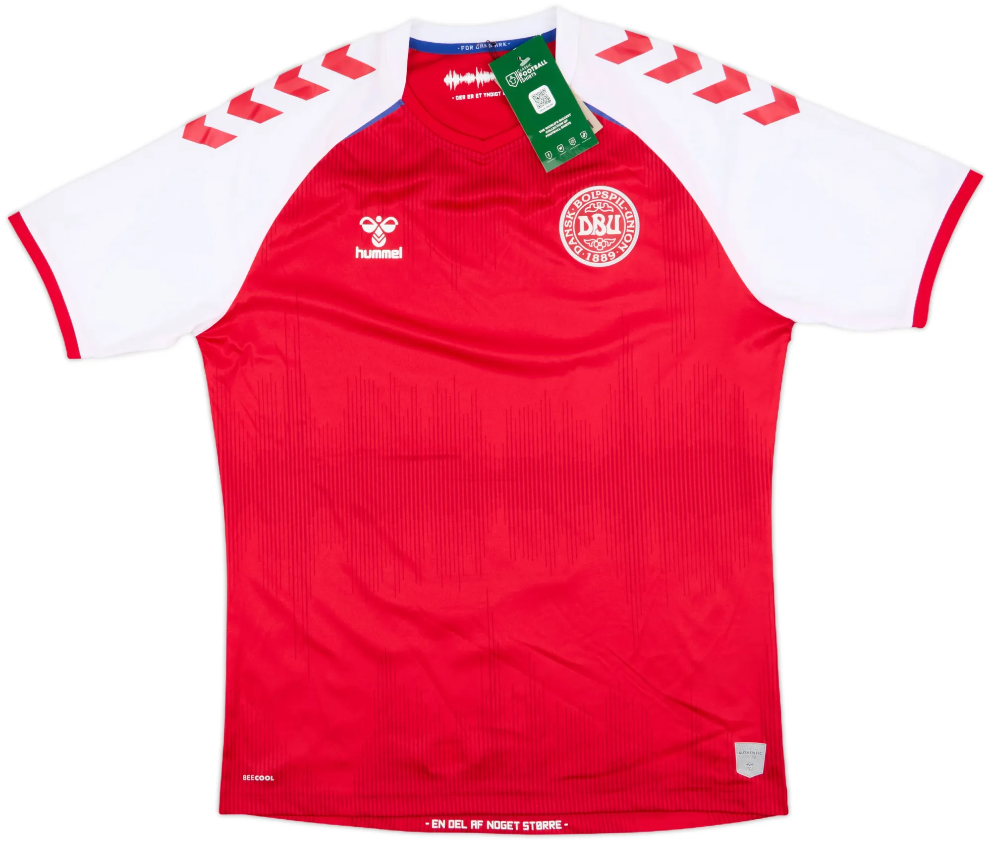 Hummel Denmark Mens SS Home Shirt 2020