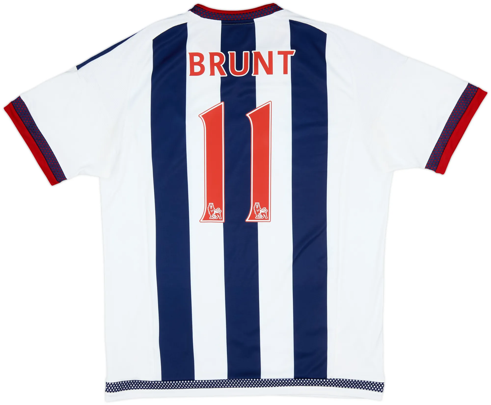 adidas West Bromwich Albion Mens SS Home Shirt 2015/16