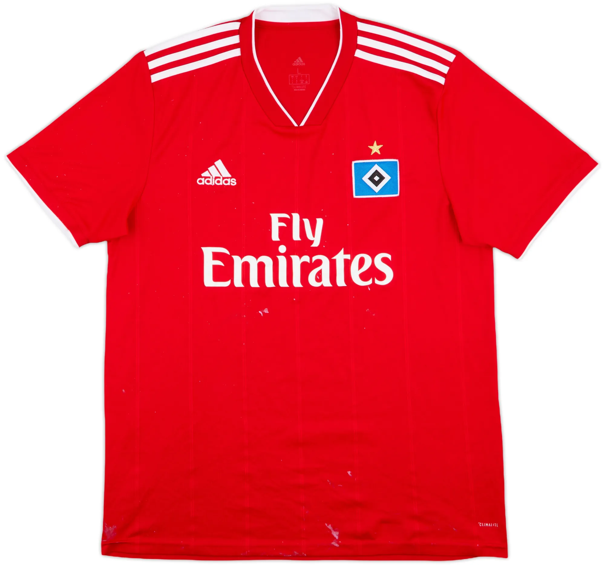 adidas Hamburg Mens SS Away Shirt 2018/19