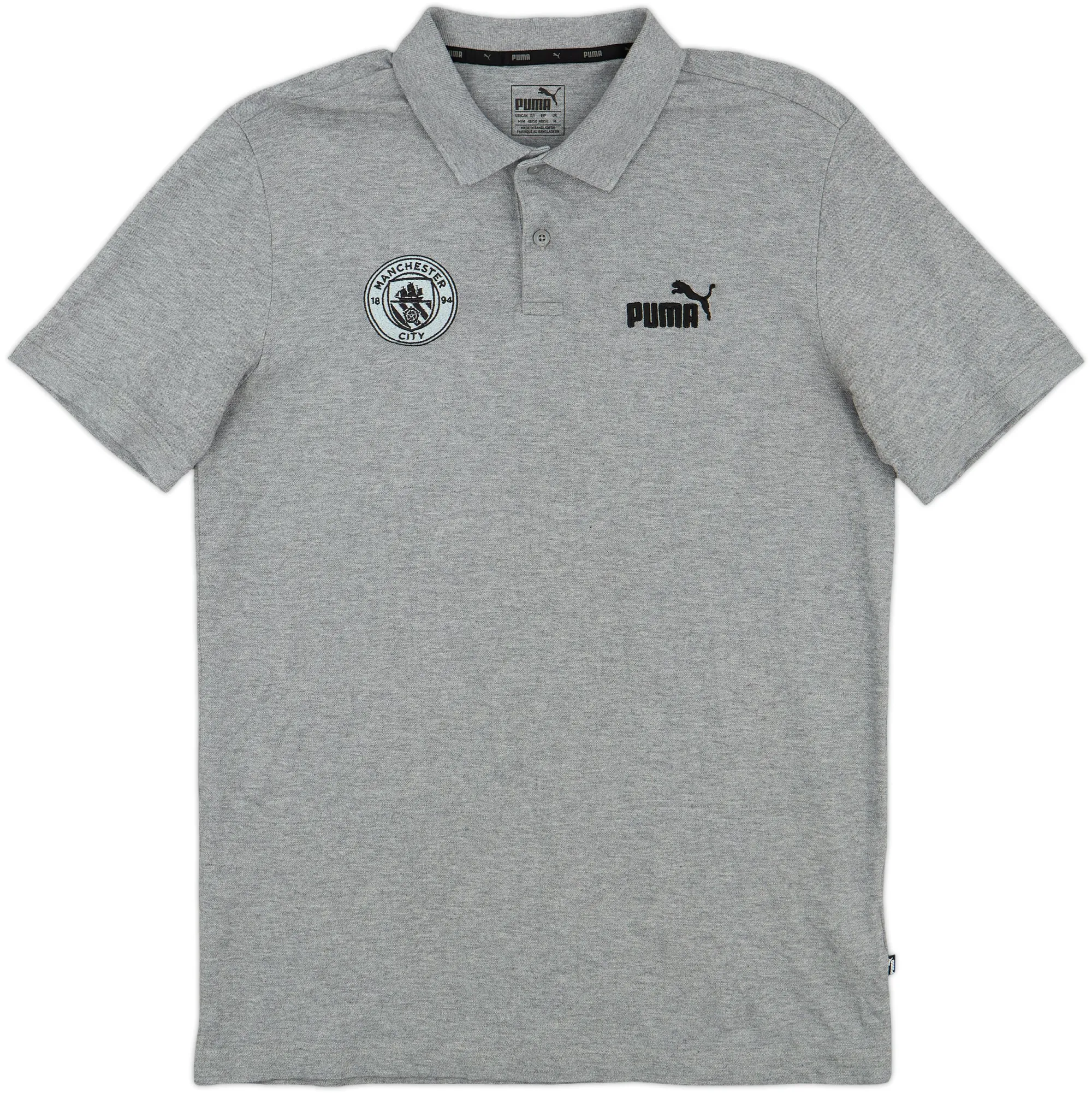 2019-20 Manchester City Puma Polo Shirt - 8/10 - (M)