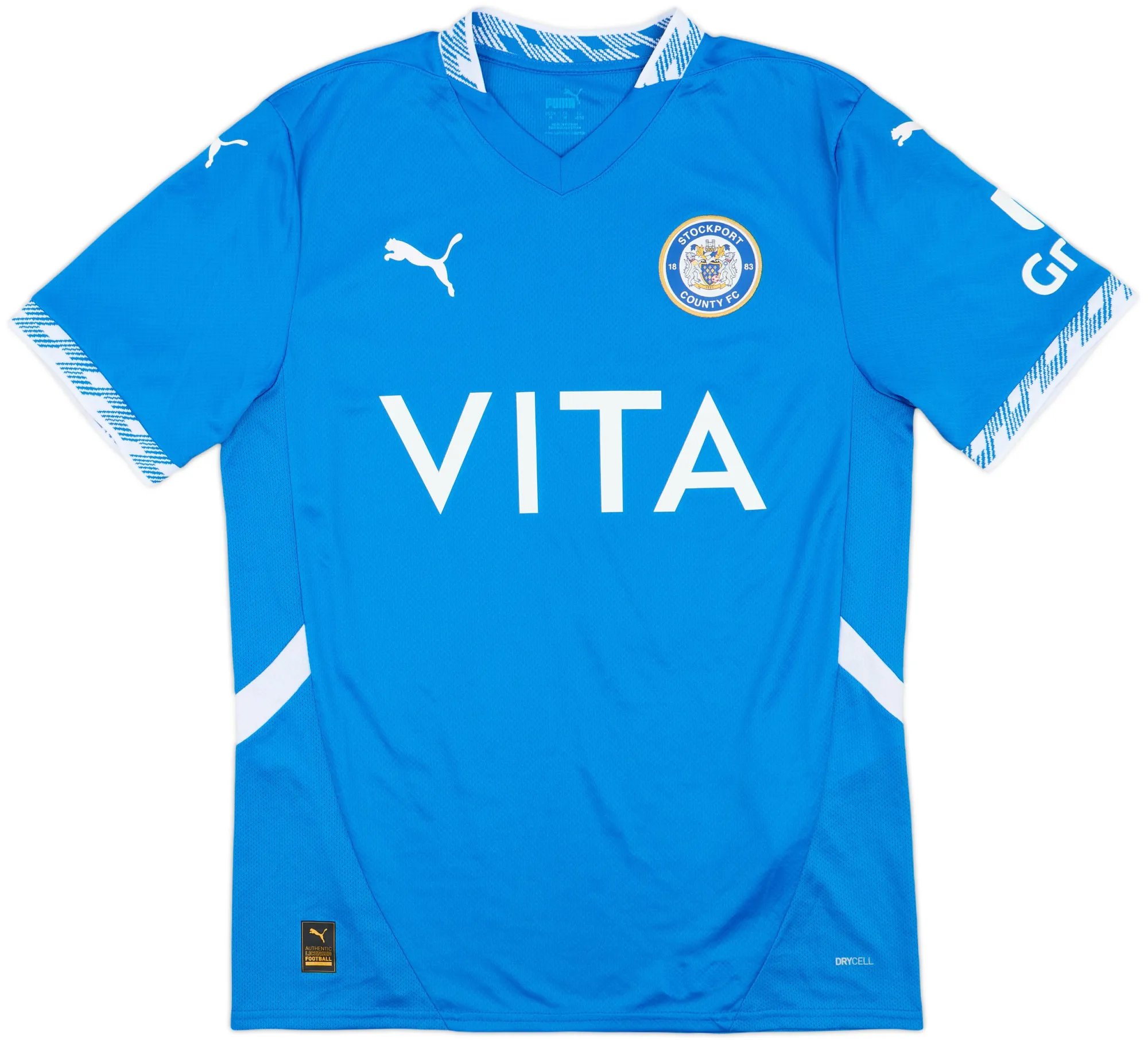 Puma Stockport County FC Mens SS Home Shirt 2024/25