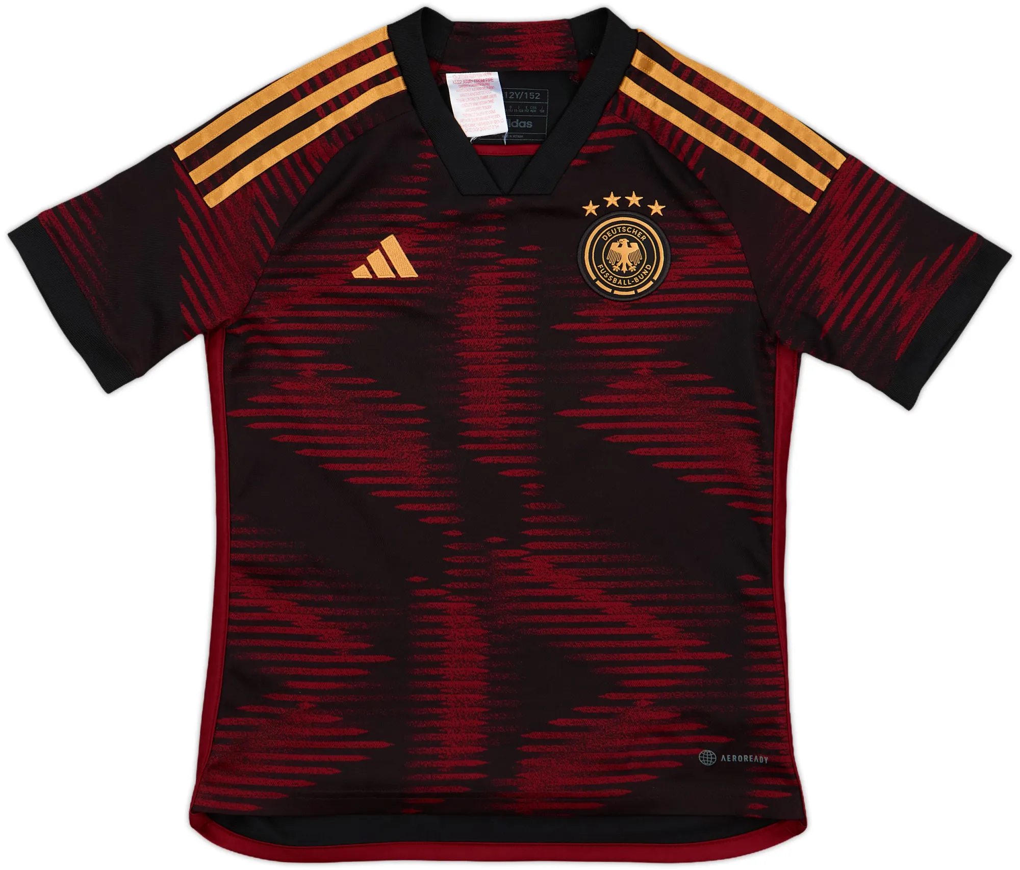 adidas Germany Boys SS Away Shirt 2022
