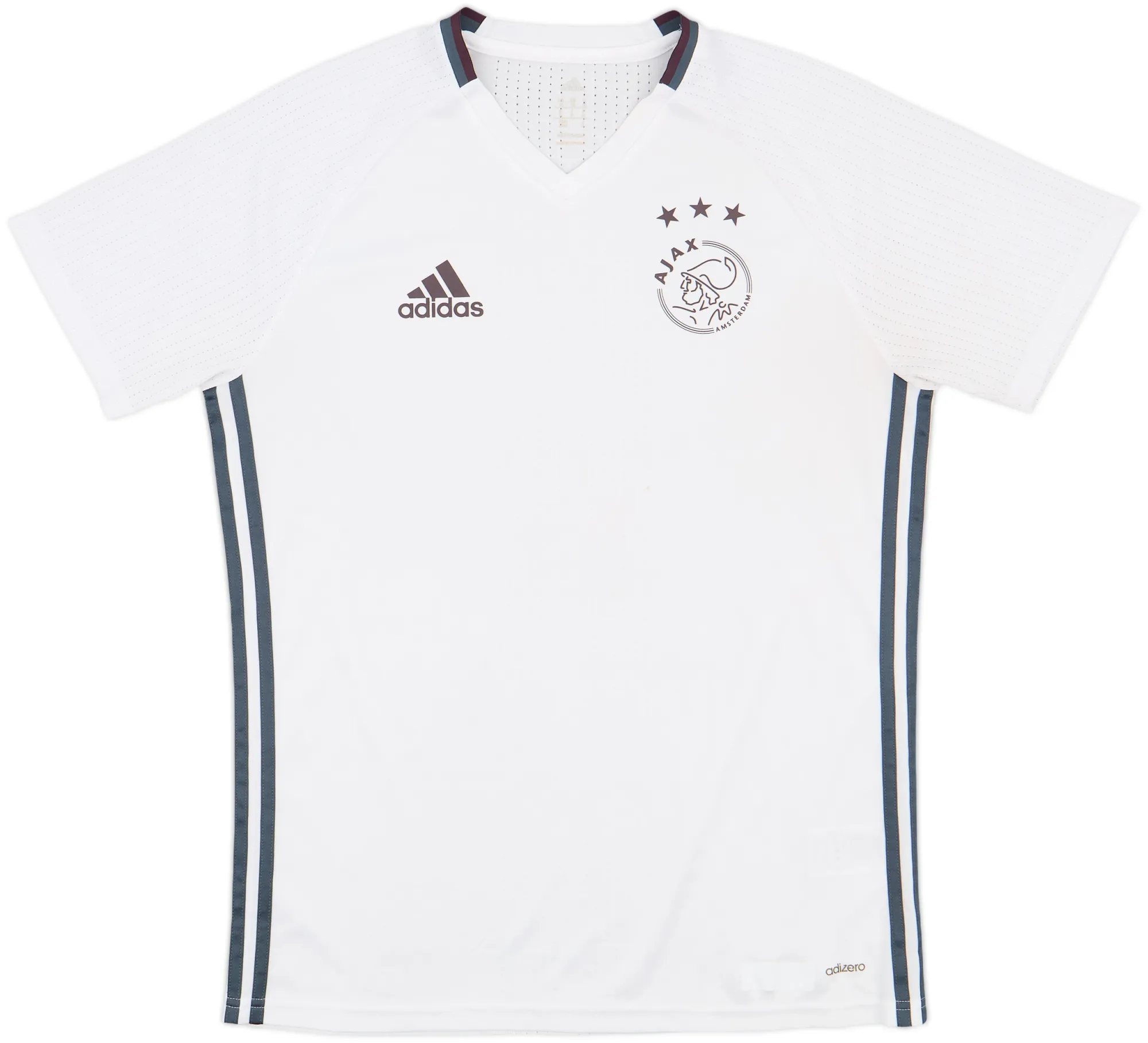 adidas Ajax Mens SS Player Issue Home Shirt 2016/17