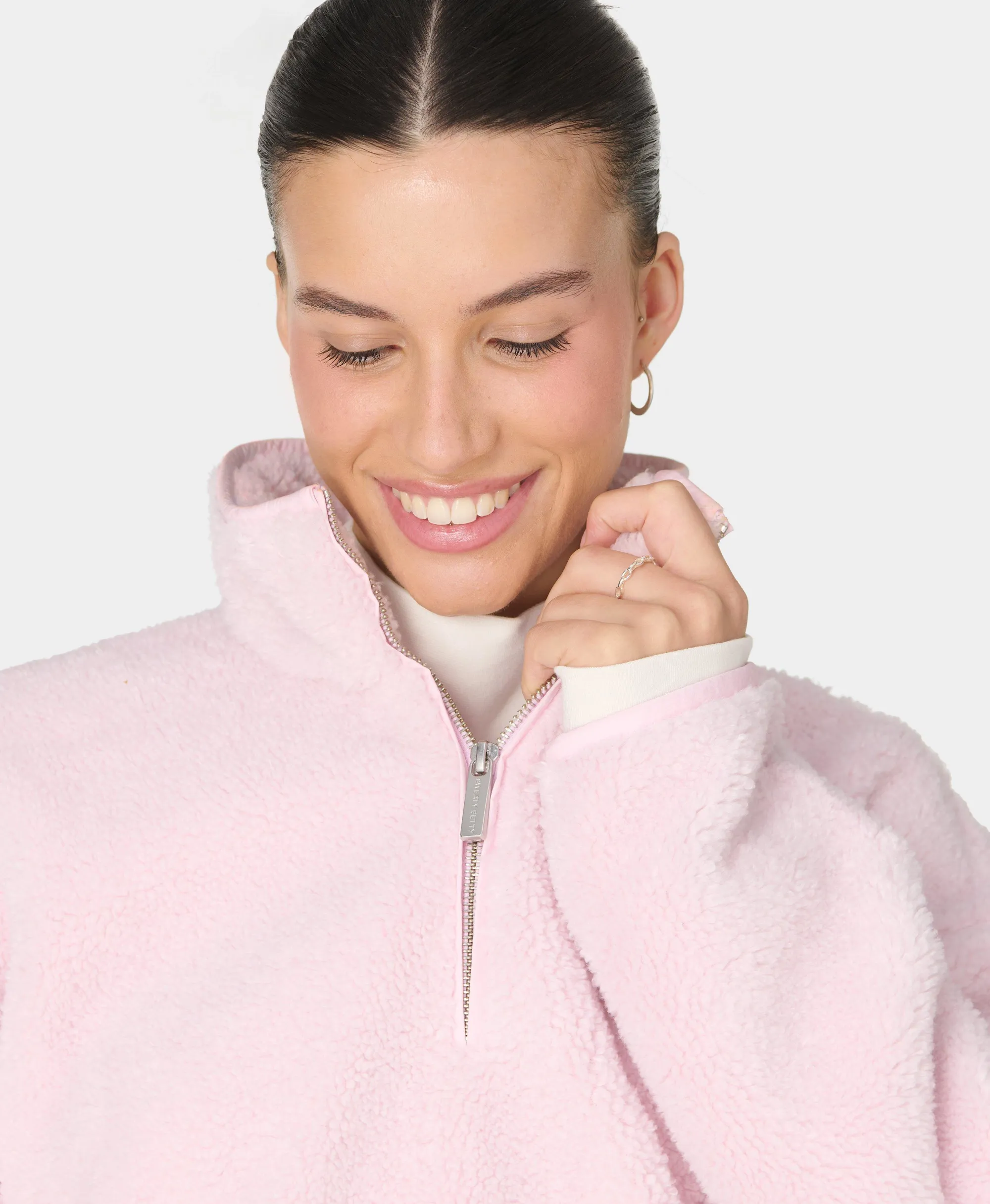 Plush Half Zip Fleece