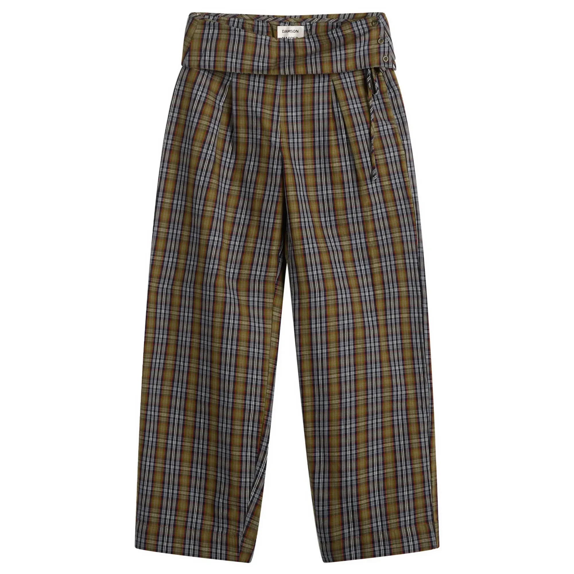 Damson Madder Women's Fia Check Trousers Multi