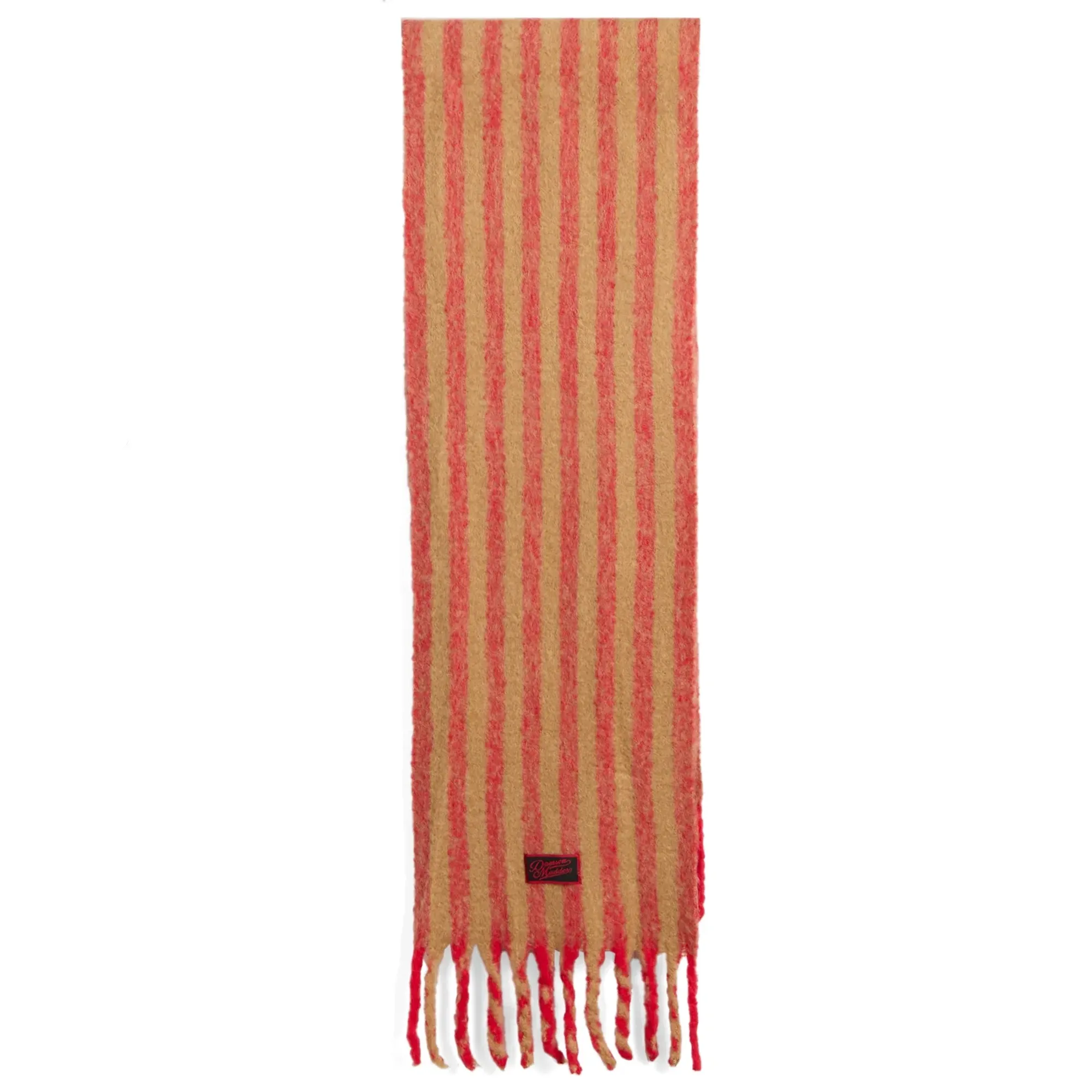 Damson Madder Women's Brushed Oversize Stripe Scarf Multi