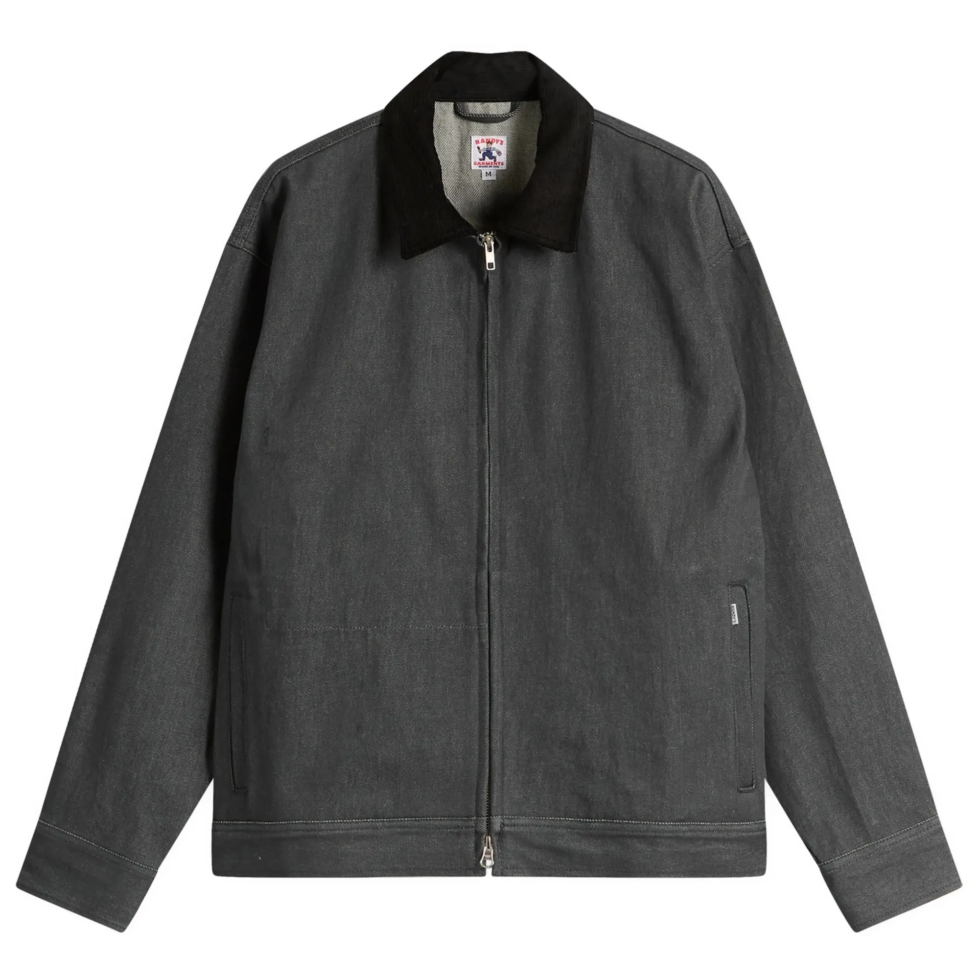 Randy’s Garments  Station Jacket Washed Charcoal Cone Denim