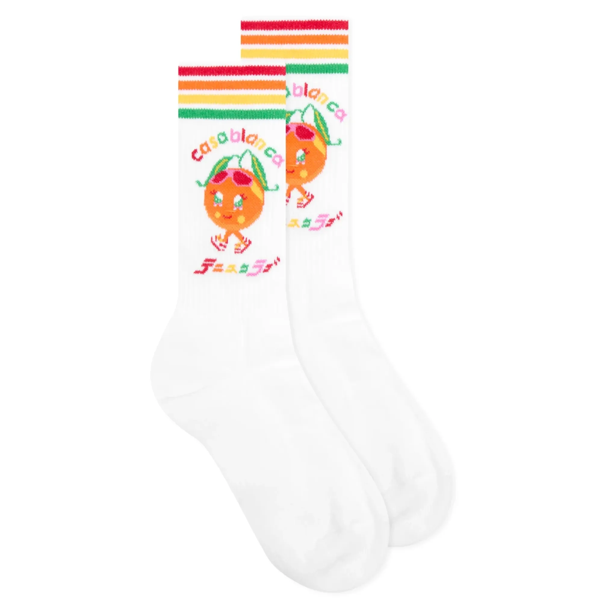 Casablanca Women's Sports Socks White