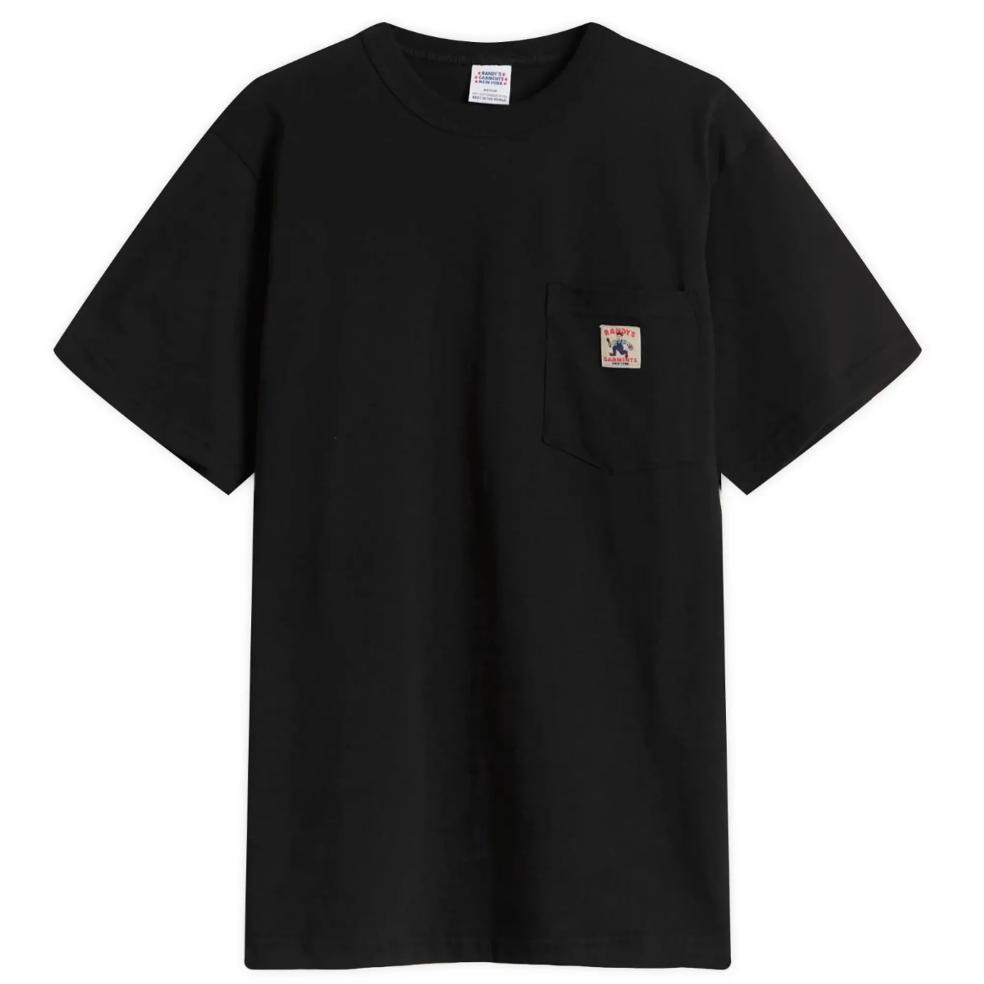 Randy’s Garments  Logo Pocket T-Shirt Black