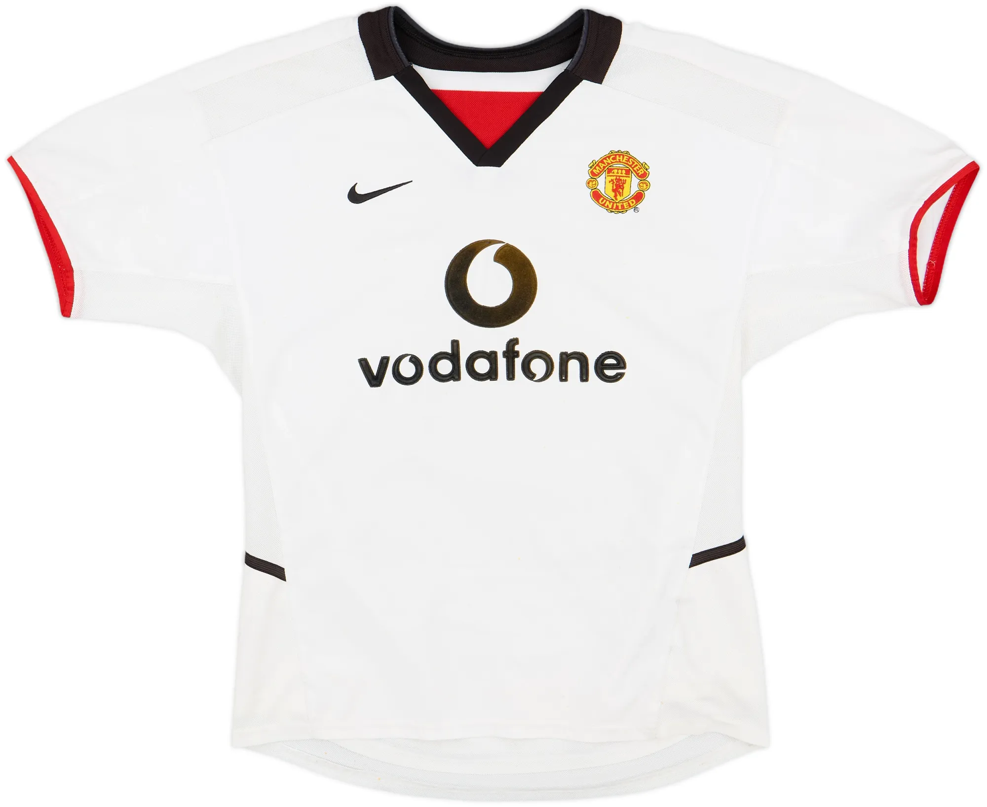 Nike Manchester United Boys SS Away Shirt 2002/03