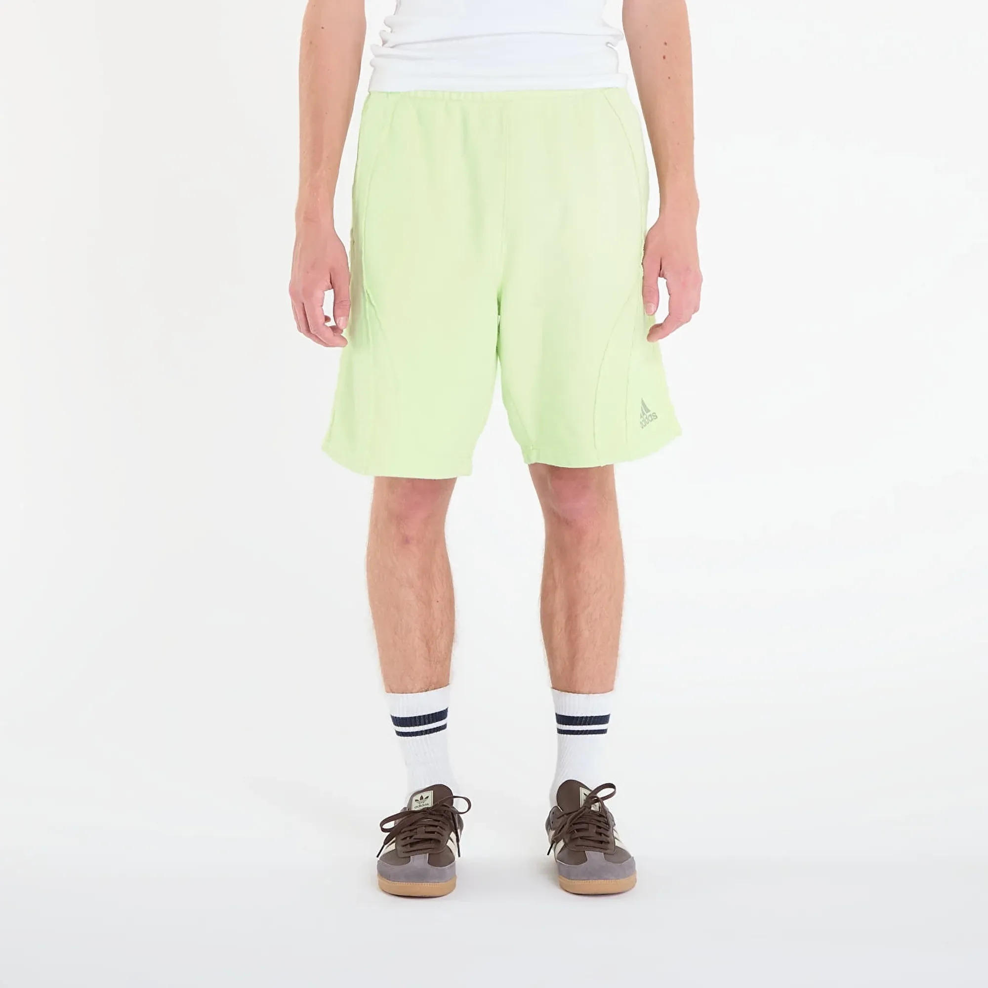Shorts Adidas Adilenium Season 4 Teamgeist Fleece Shorts Almost Lime M