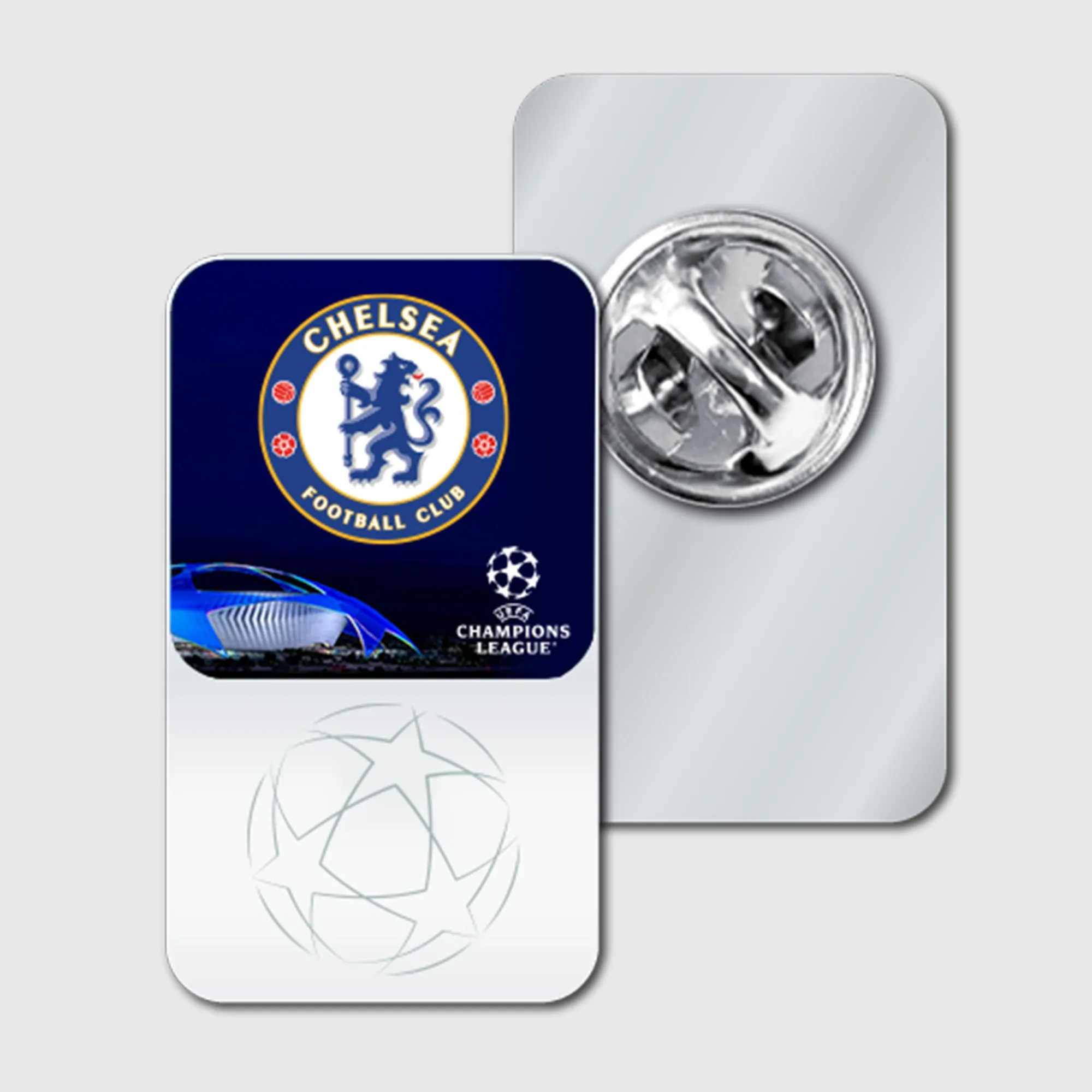 Chelsea UCL Pin Badge