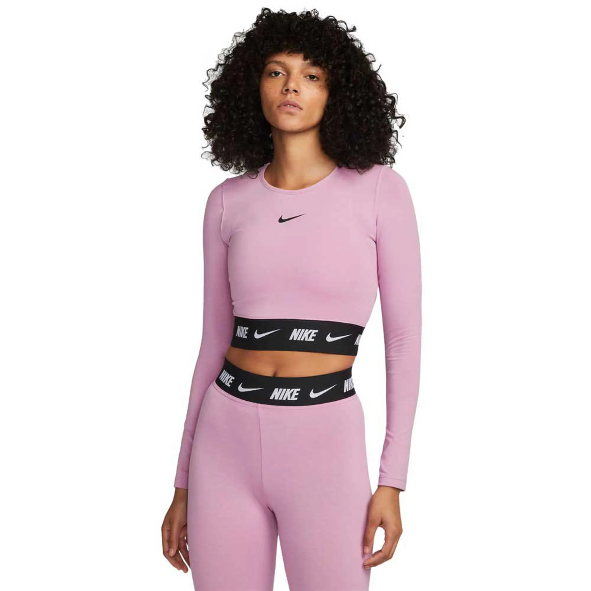Nike Crop Tape Long-sleeve Sports Top