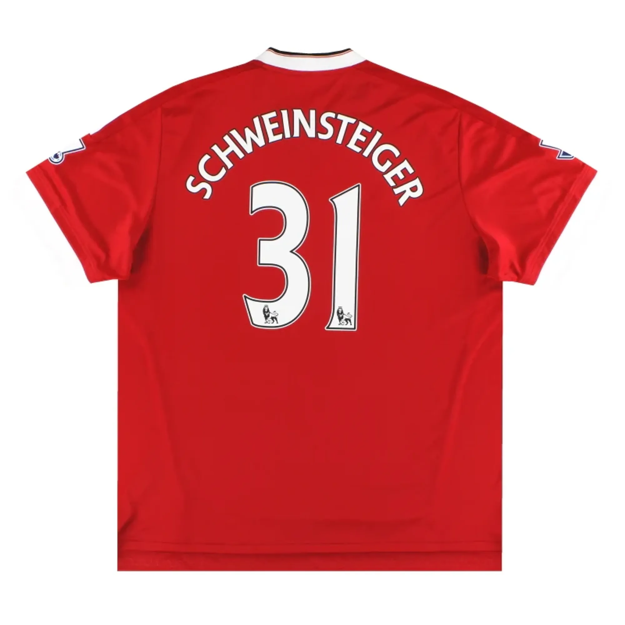2015-16 Manchester United adidas Home Shirt Schweinsteiger #31 *Mint* M - Manchester United / Mint 