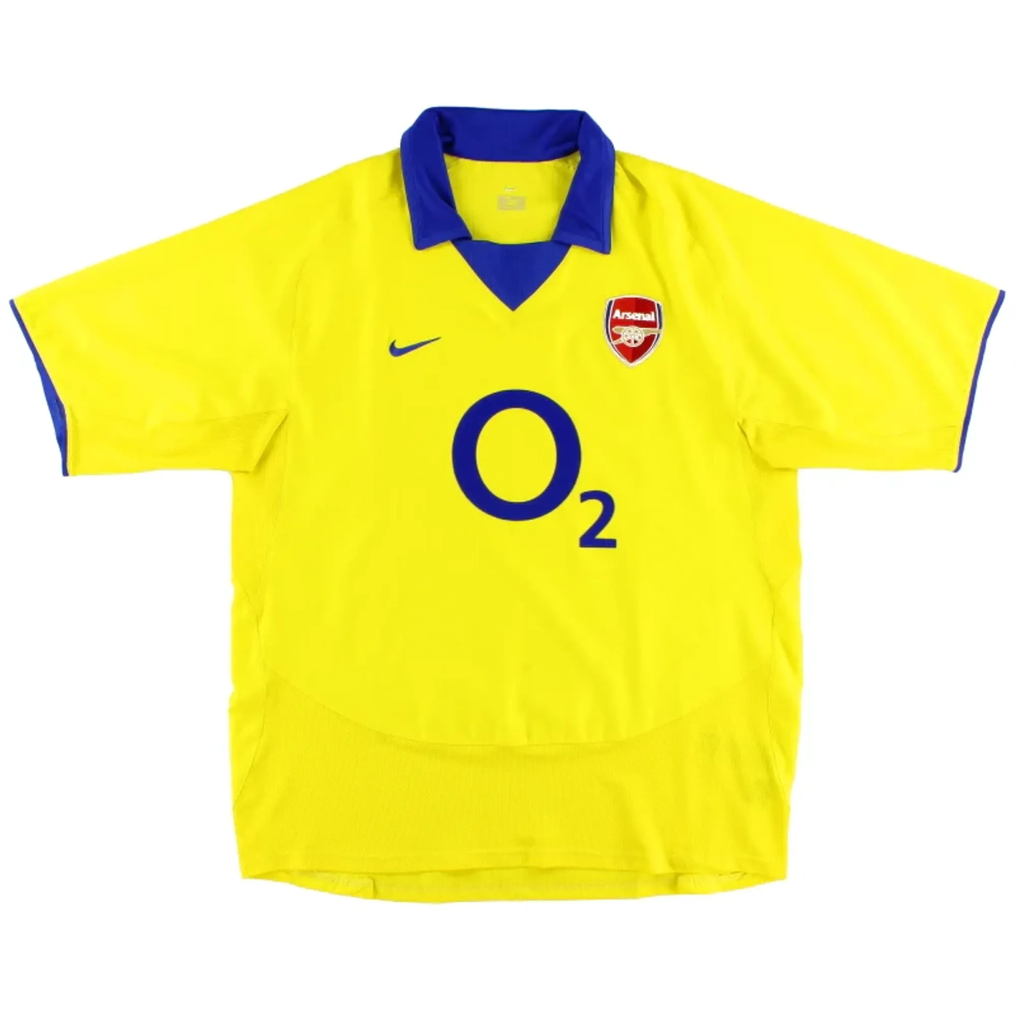 2003-04 Arsenal Nike Away Shirt L - Arsenal / Excellent 