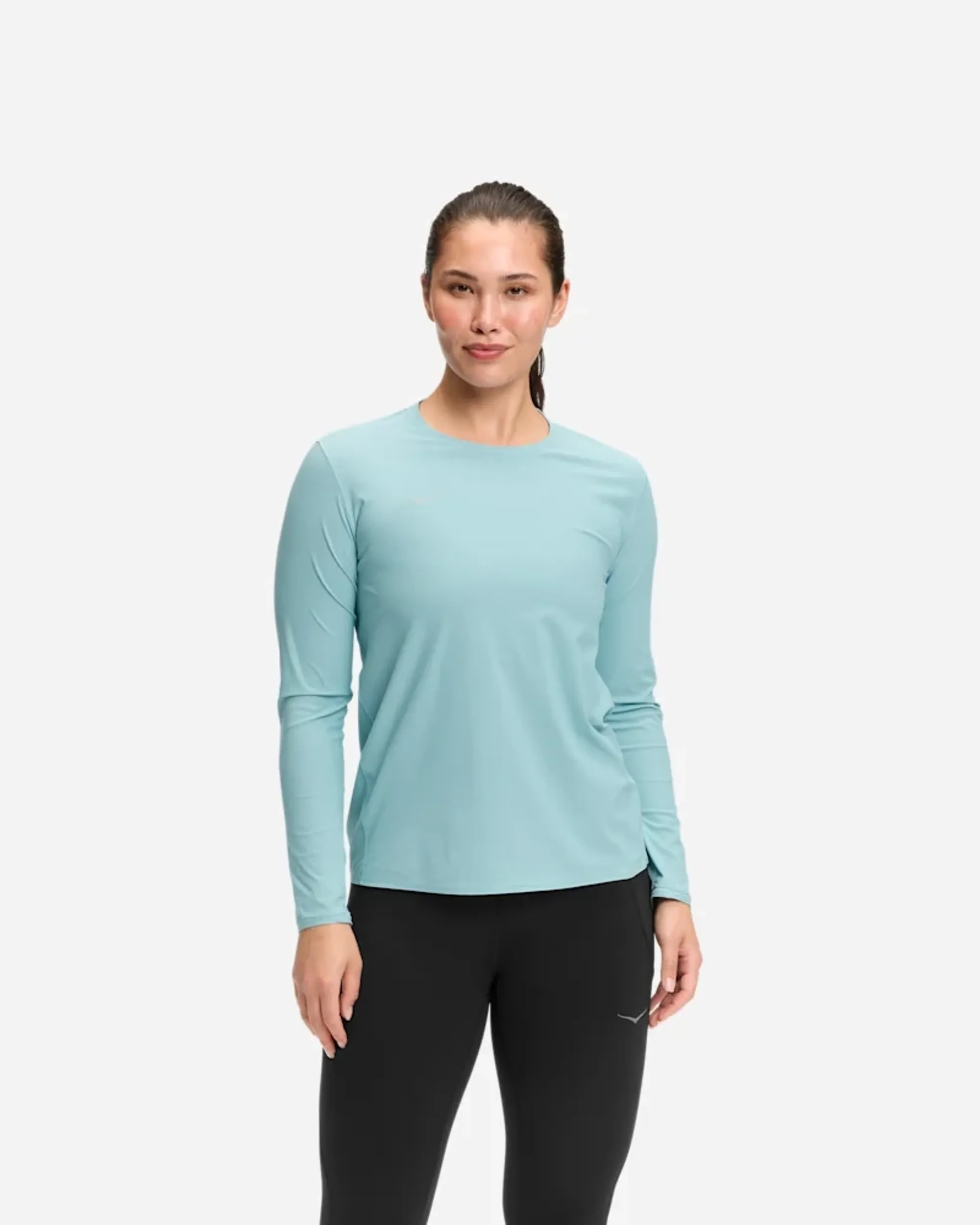 Hoka Women's Airolite Long Sleeve 2.0 In Raindrop