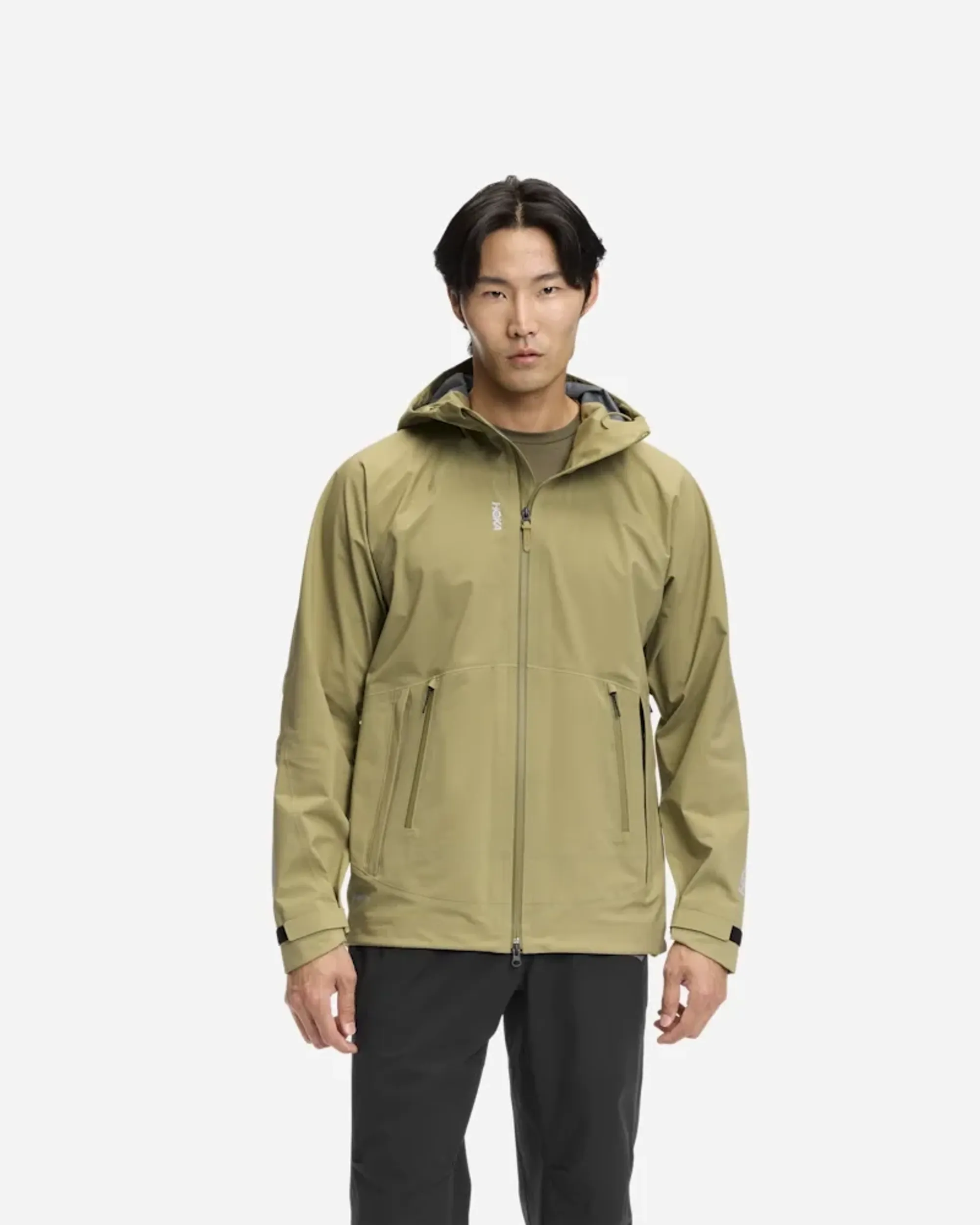 Hoka Men's Transport Jacket Gore-Tex In Wild Mushroom