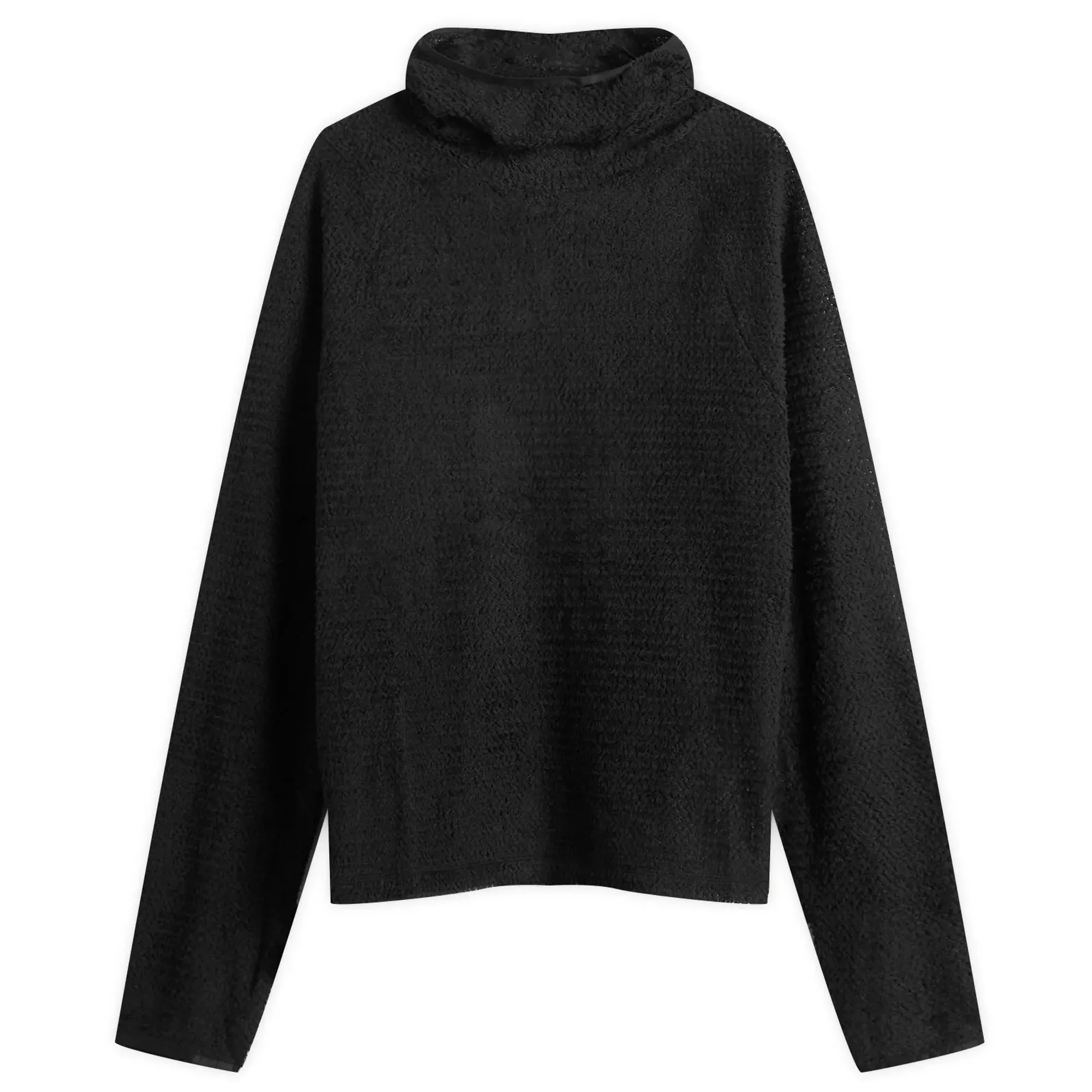 Purple Mountain Observatory Men's Polartec Alpha Balaclava Hoodie Black