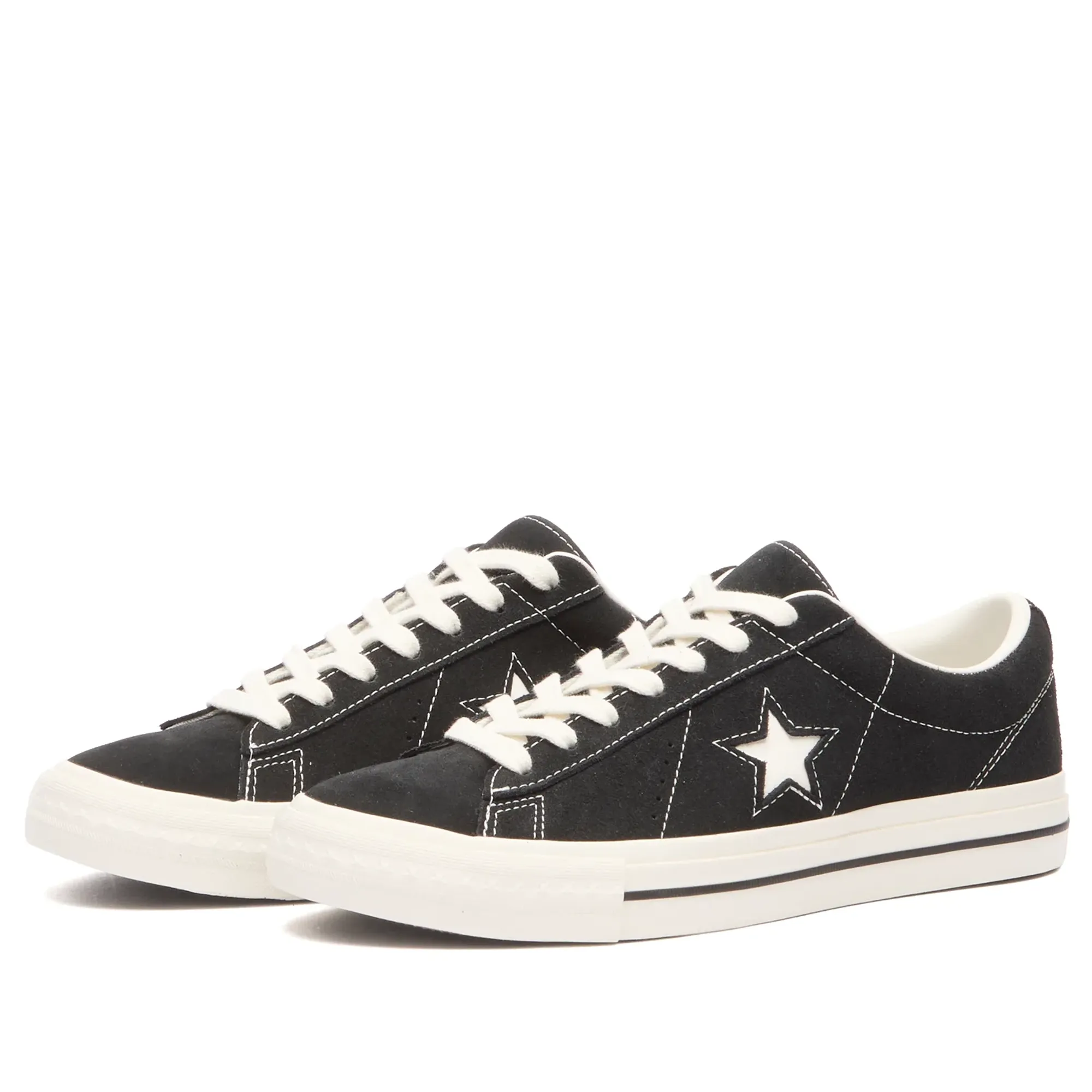 Converse One Star 95 Sneaker Black/Vintage White | A14711C | FOOTY.COM