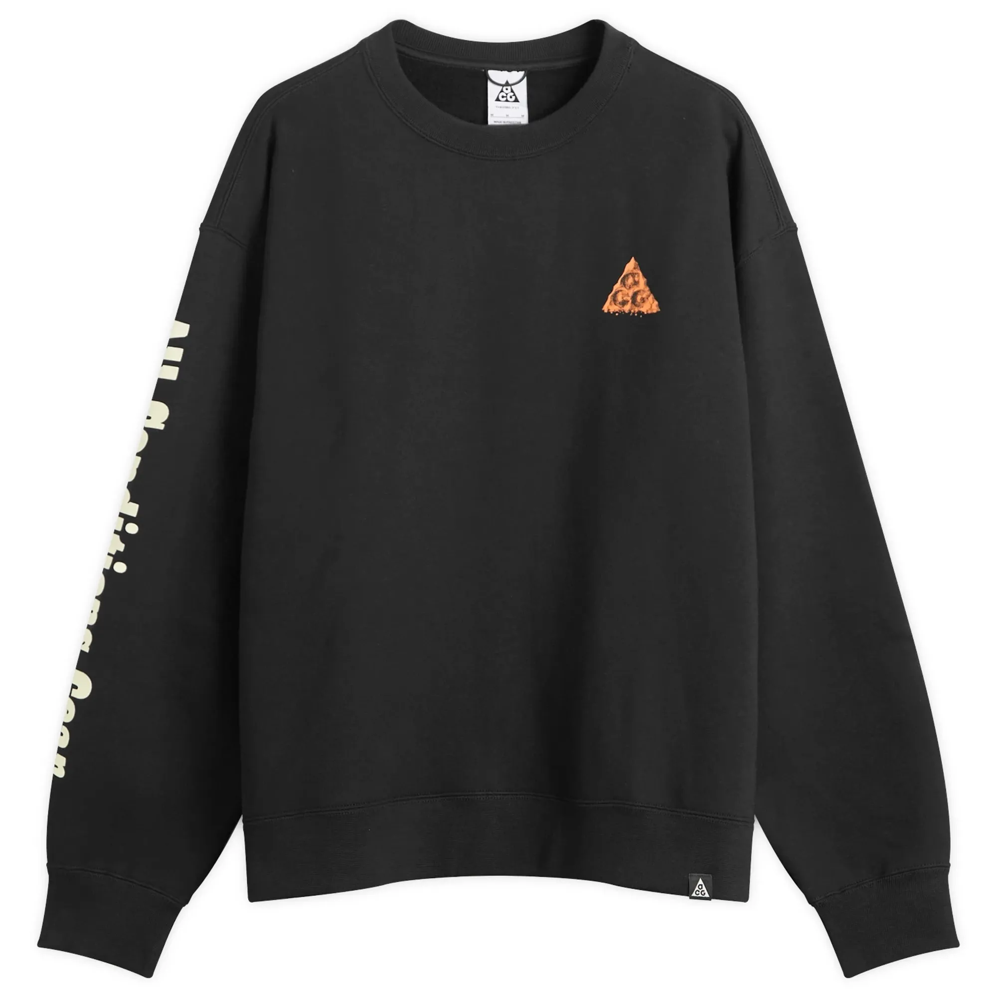 Nike Men's ACG Fleece Crewneck Black