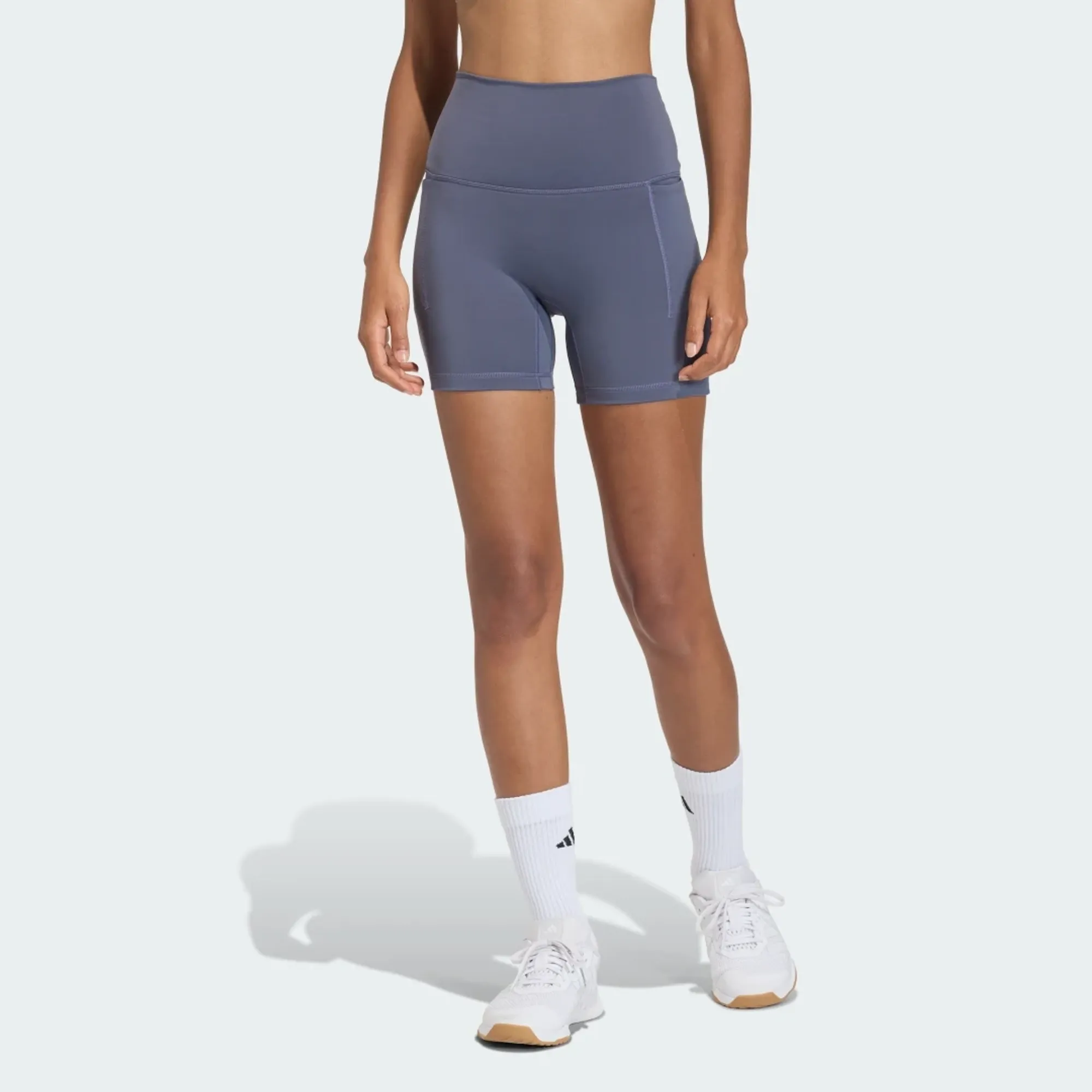 adidas 3 Stripes Studio All Me Booty Short Leggings