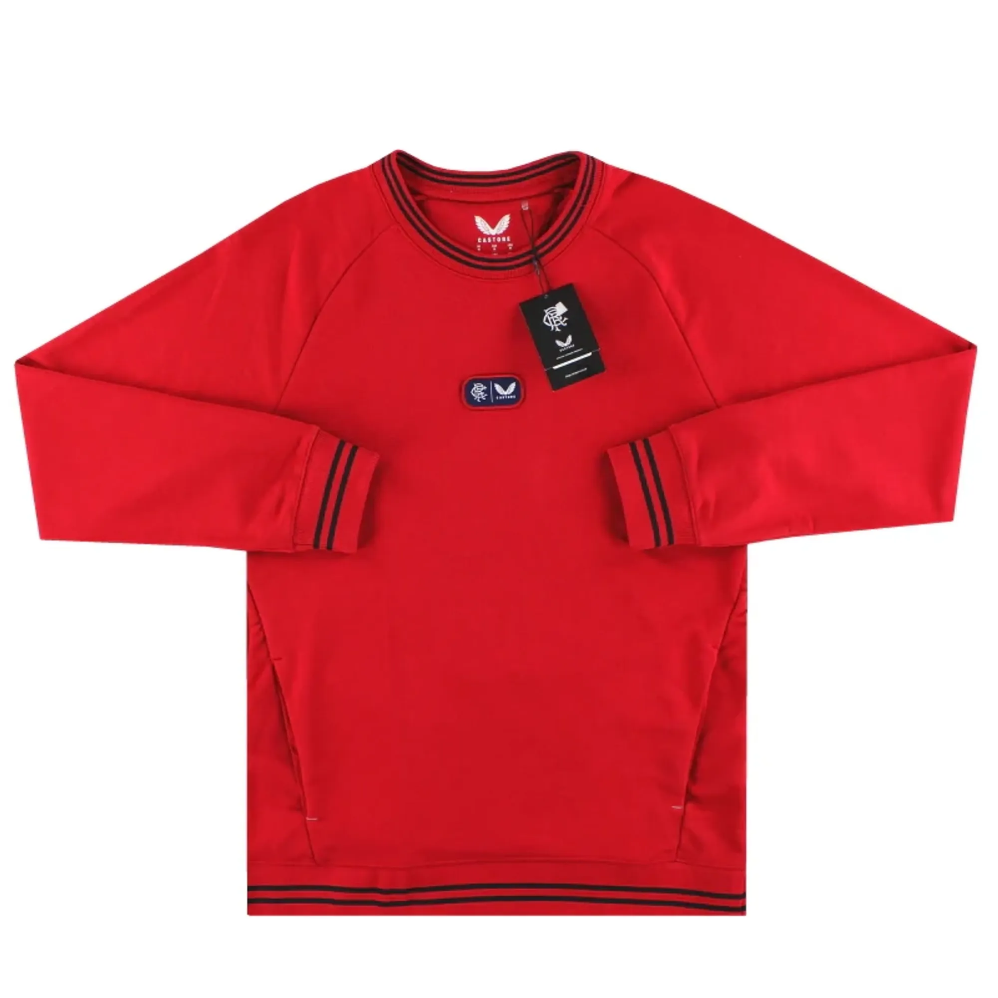 2024-25 Rangers Castore Fleece Crew Sweatshirt *w/tags* - Rangers / w/tags 