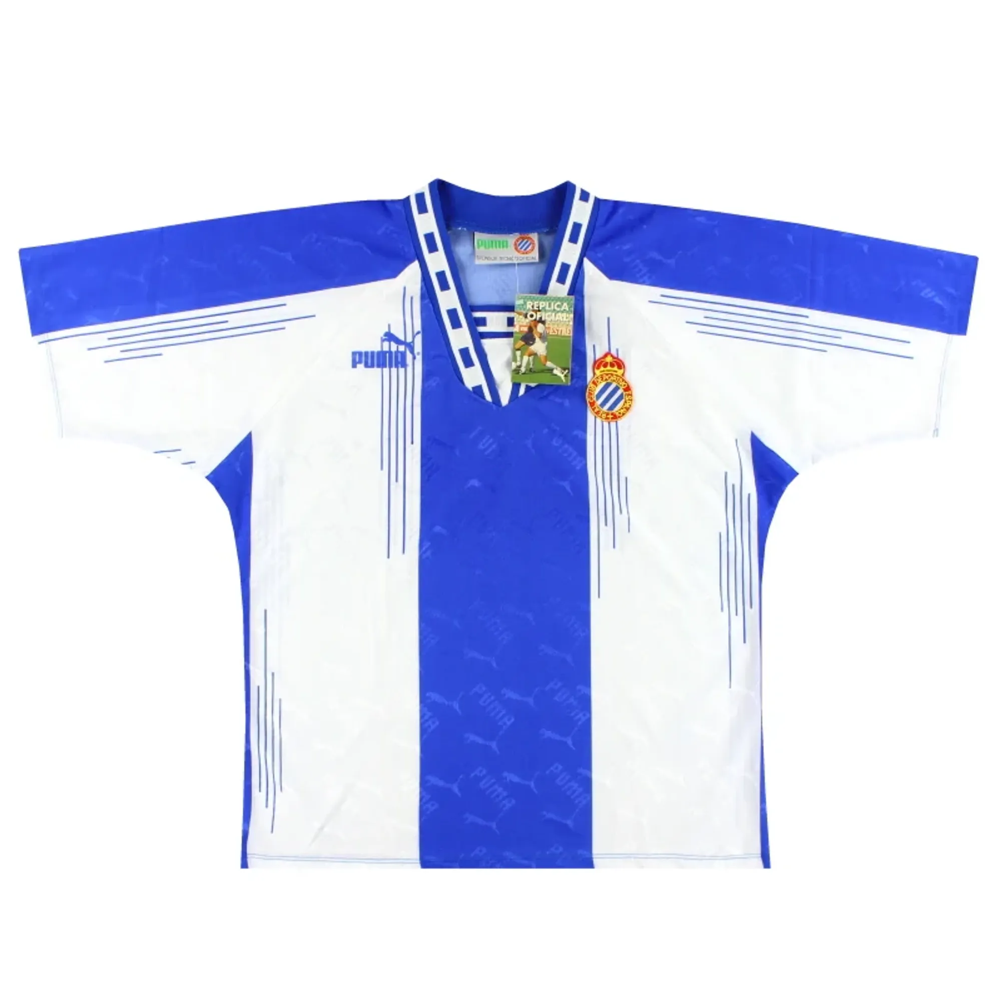 1994-95 Espanyol Puma Home Shirt *w/tags* M - Espanyol / w/tags 