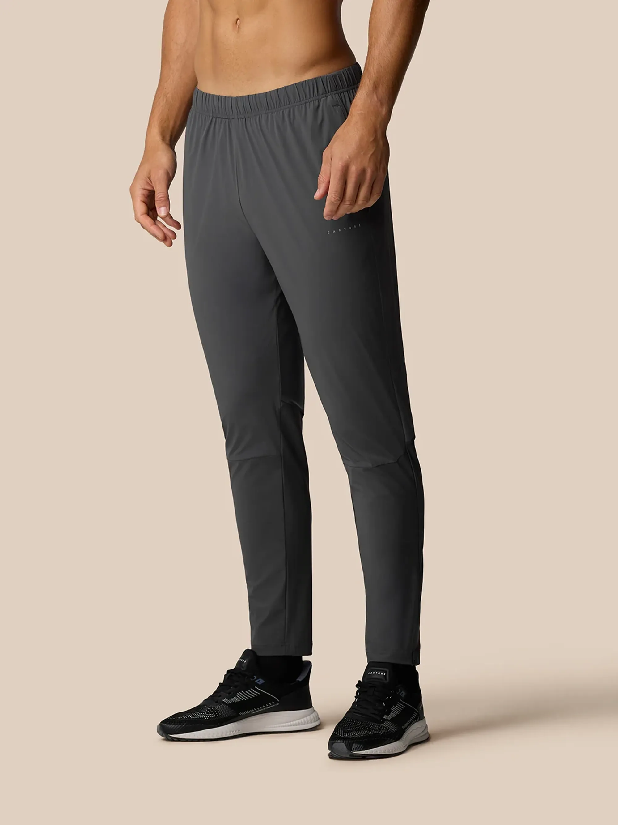 Castore Zone Training Lvs Hybrid Pant - Gunmetal/black Reflective